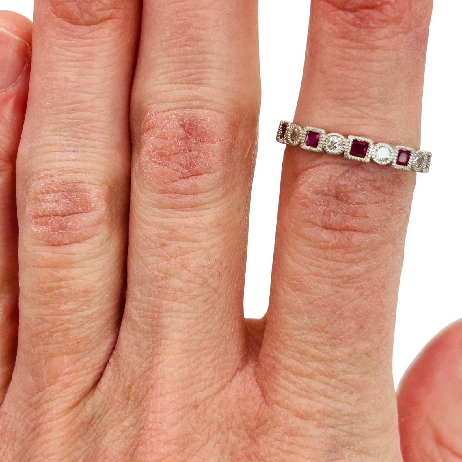 Sterling Ruby Band. Size 6 - 5