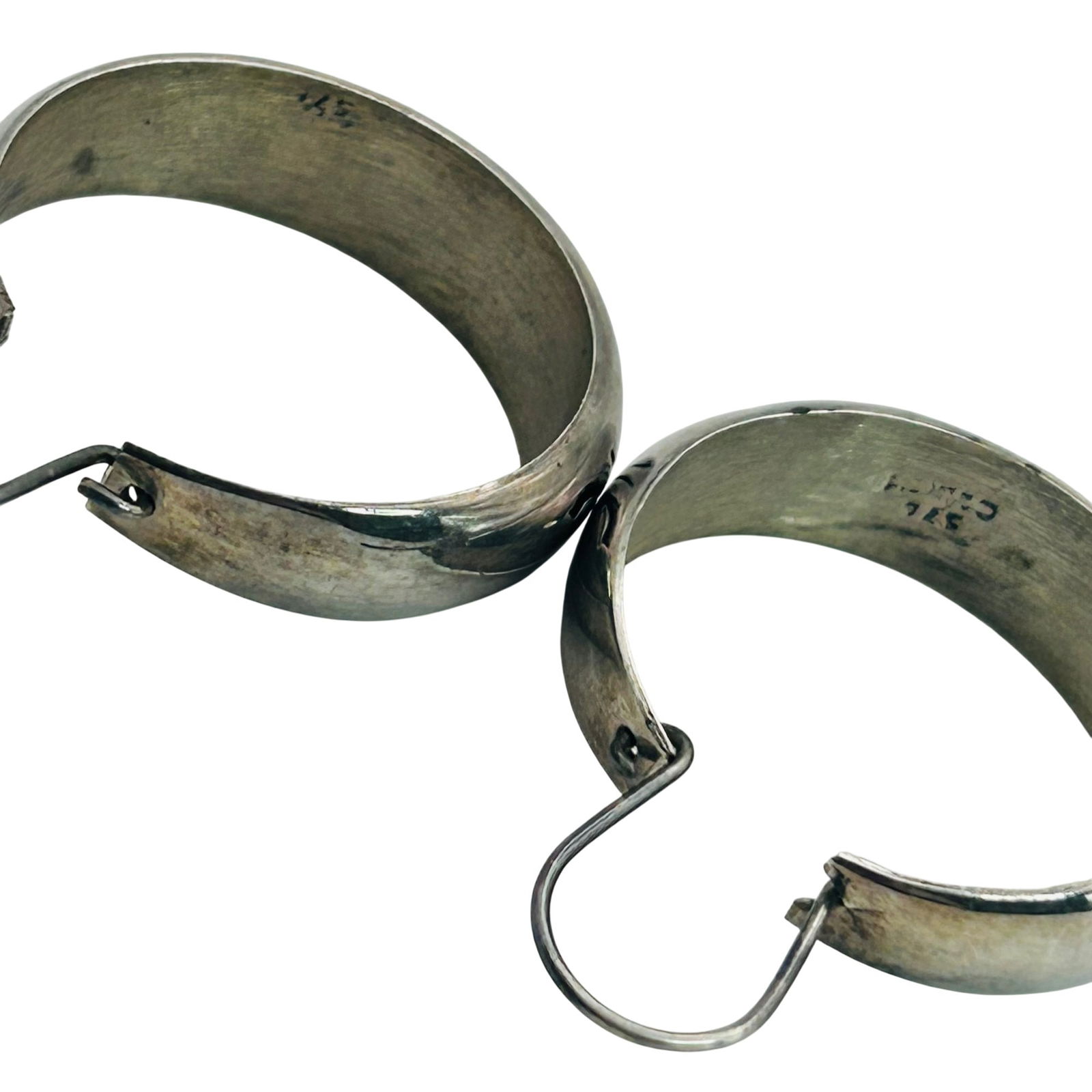 Mexico Sterling Hook Hoops - 6