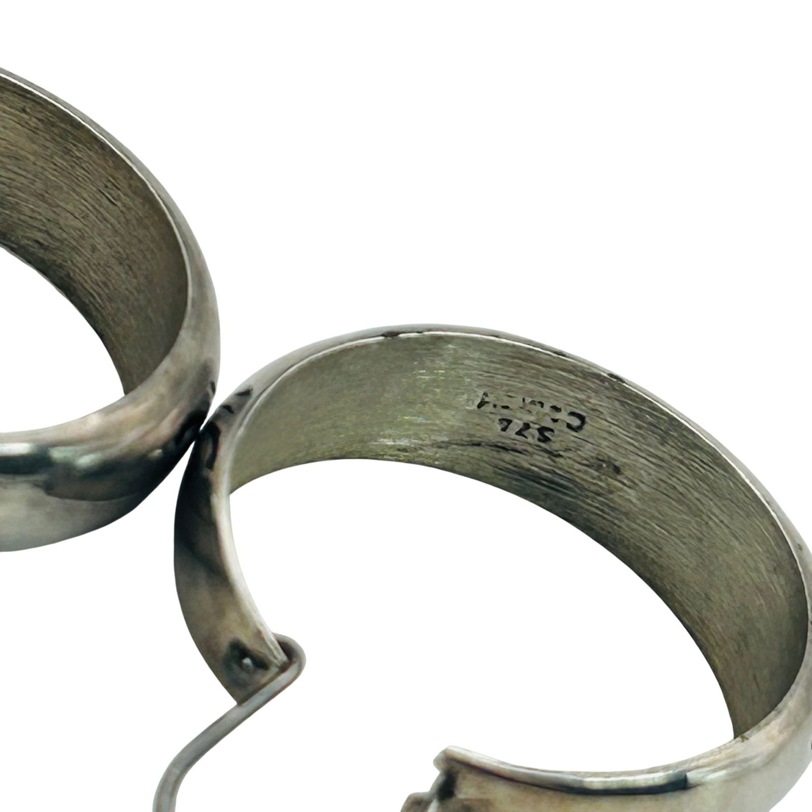 Mexico Sterling Hook Hoops - 7