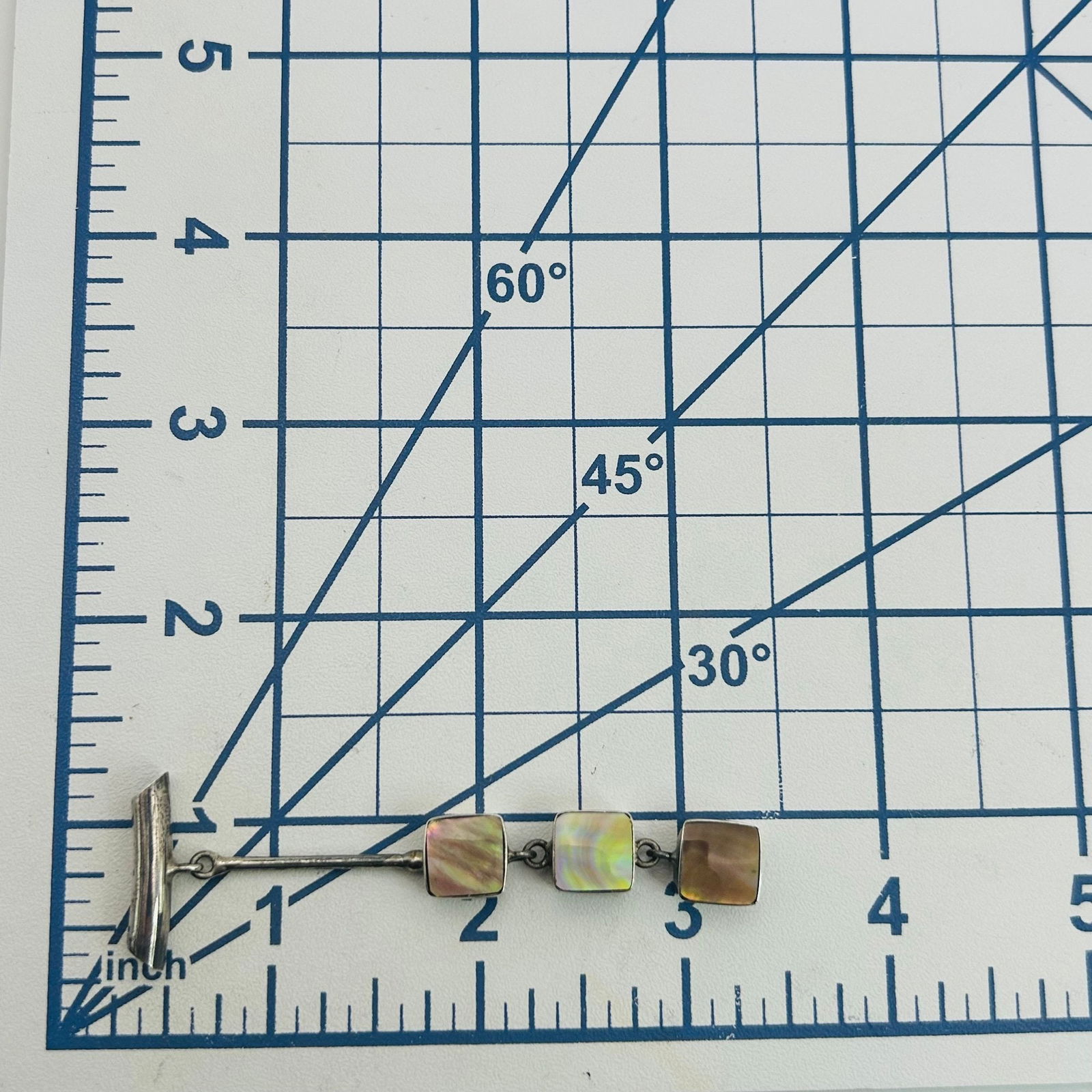 Sterling Abalone Dangle Pendant - 2