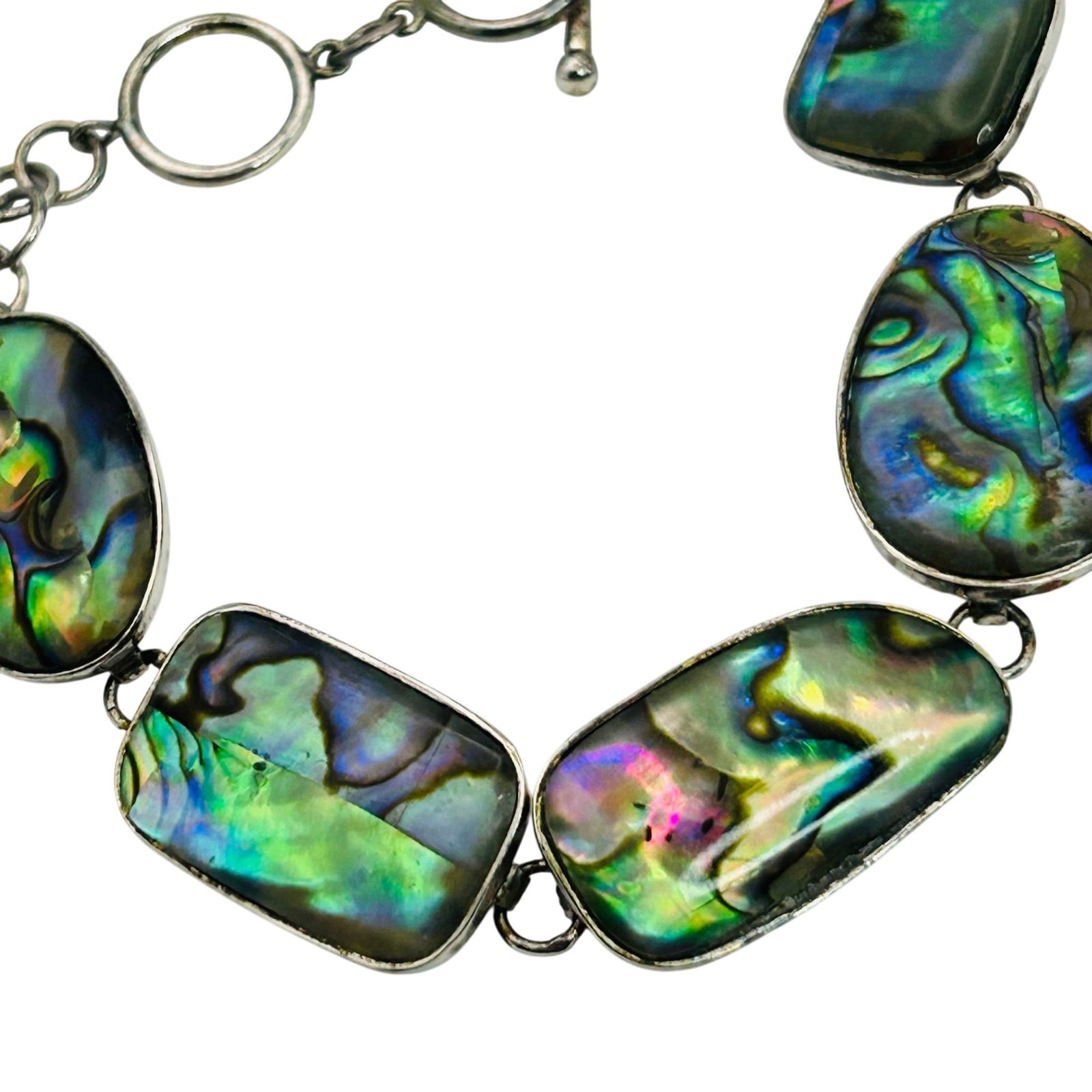 Sterling Abalone Bracelet (1 of 7)