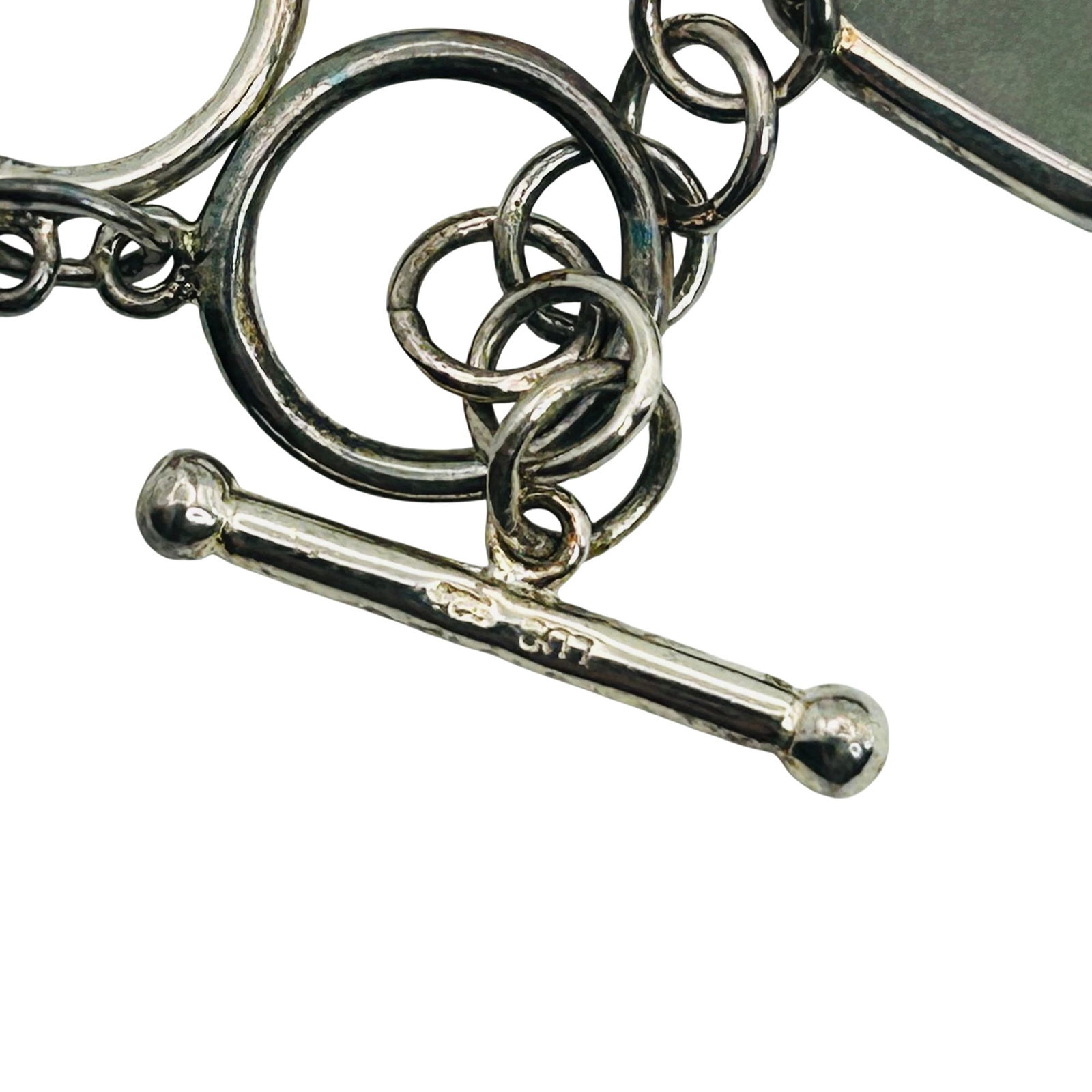 Sterling Abalone Bracelet - 6