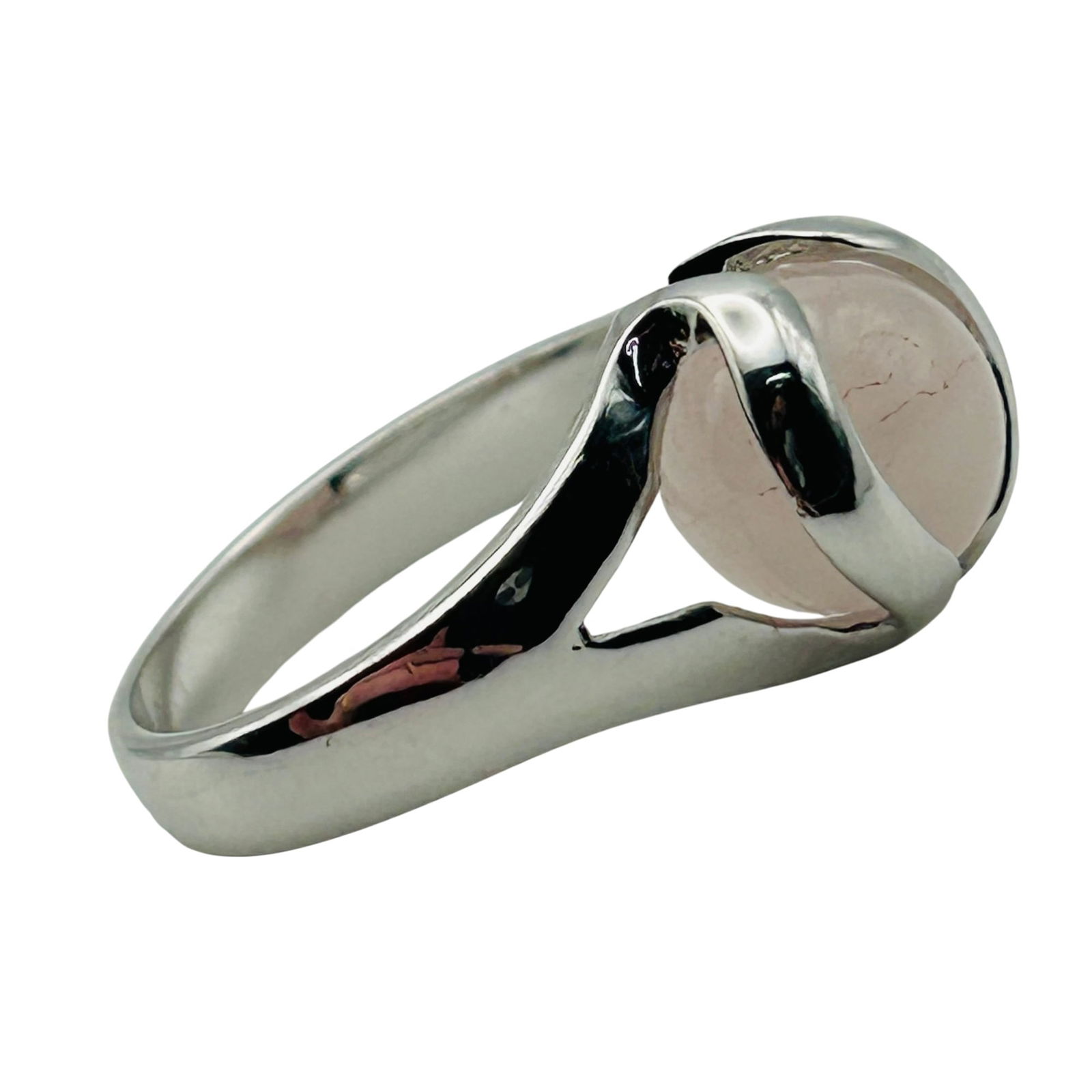 Sterling Interchangeable Gemstone Ring Set. Size 6: Sterling interchangeable gemstone ring set. Size 6. 3.80g