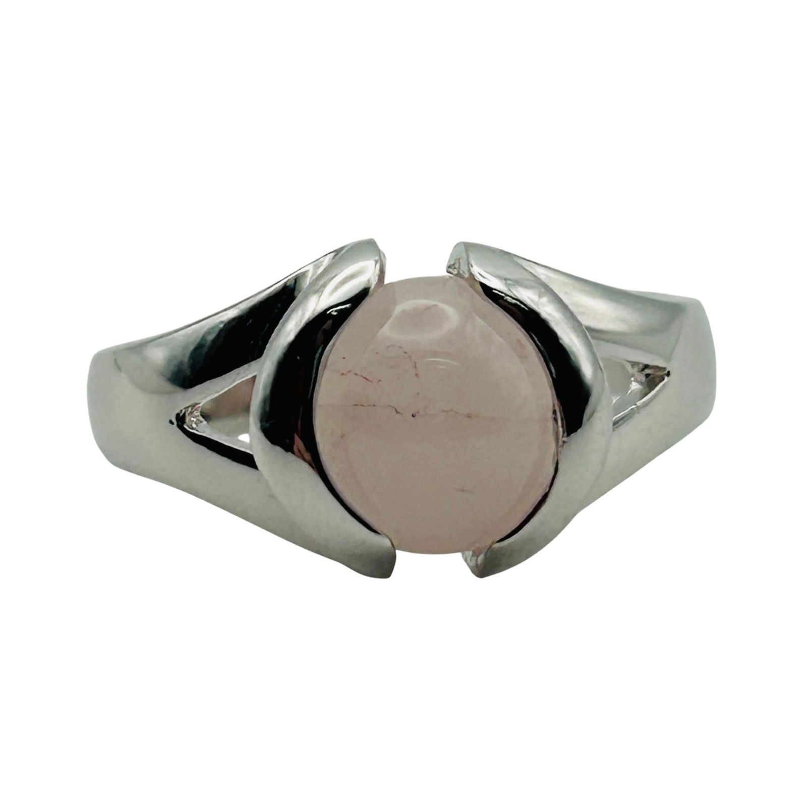 Sterling Interchangeable Gemstone Ring Set. Size 6 - 4