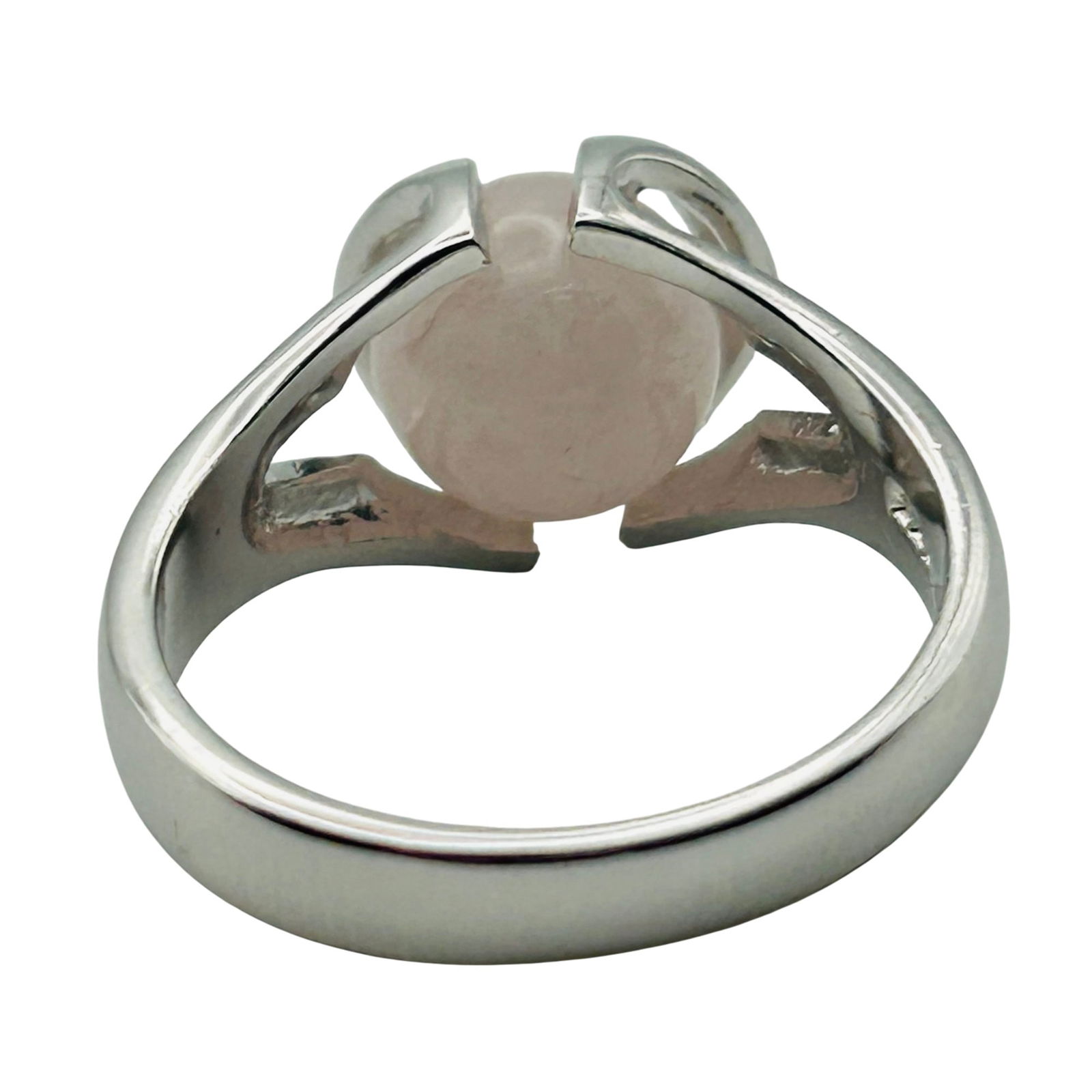 Sterling Interchangeable Gemstone Ring Set. Size 6 - 7