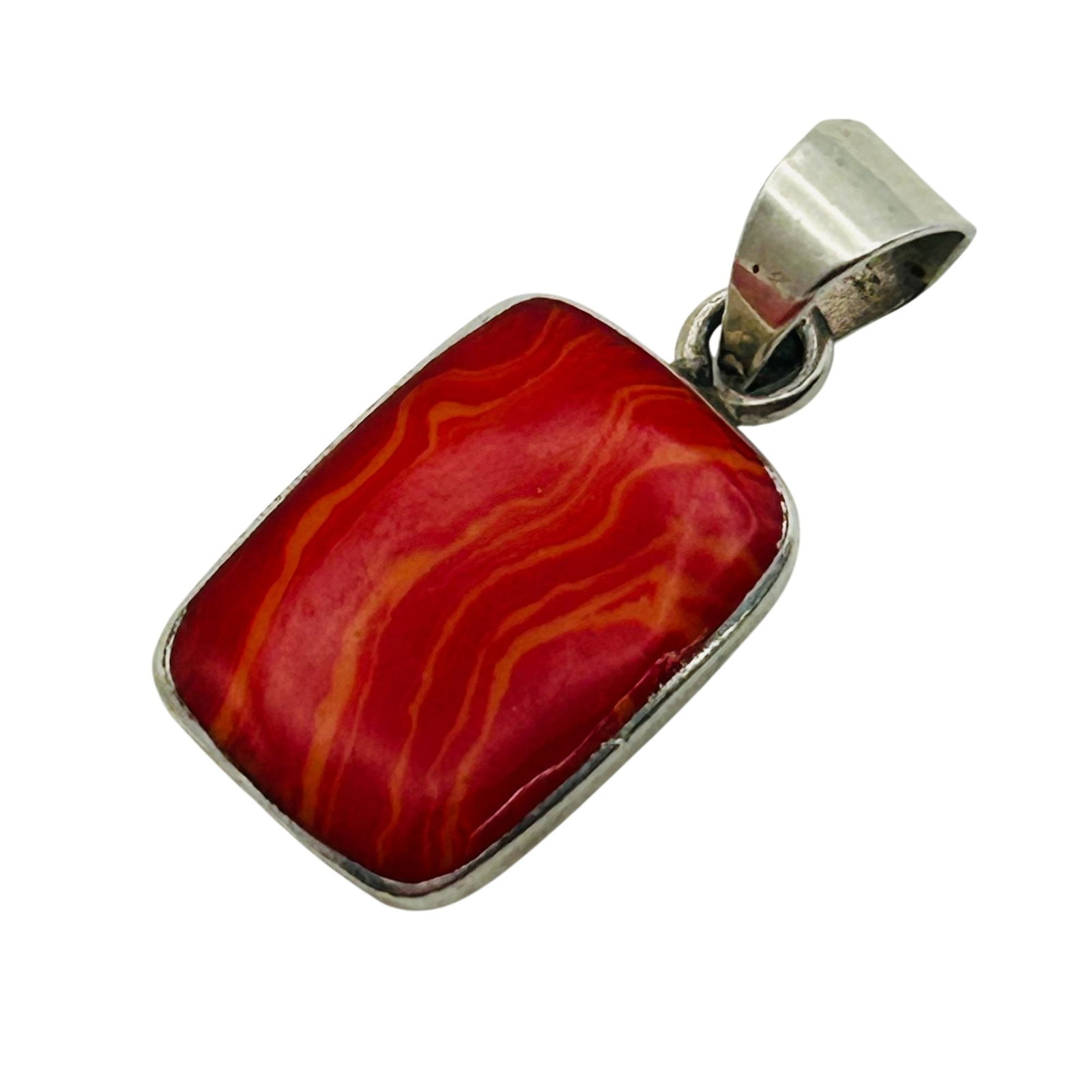 Sterling Red Jasper Pendant (1 of 5)