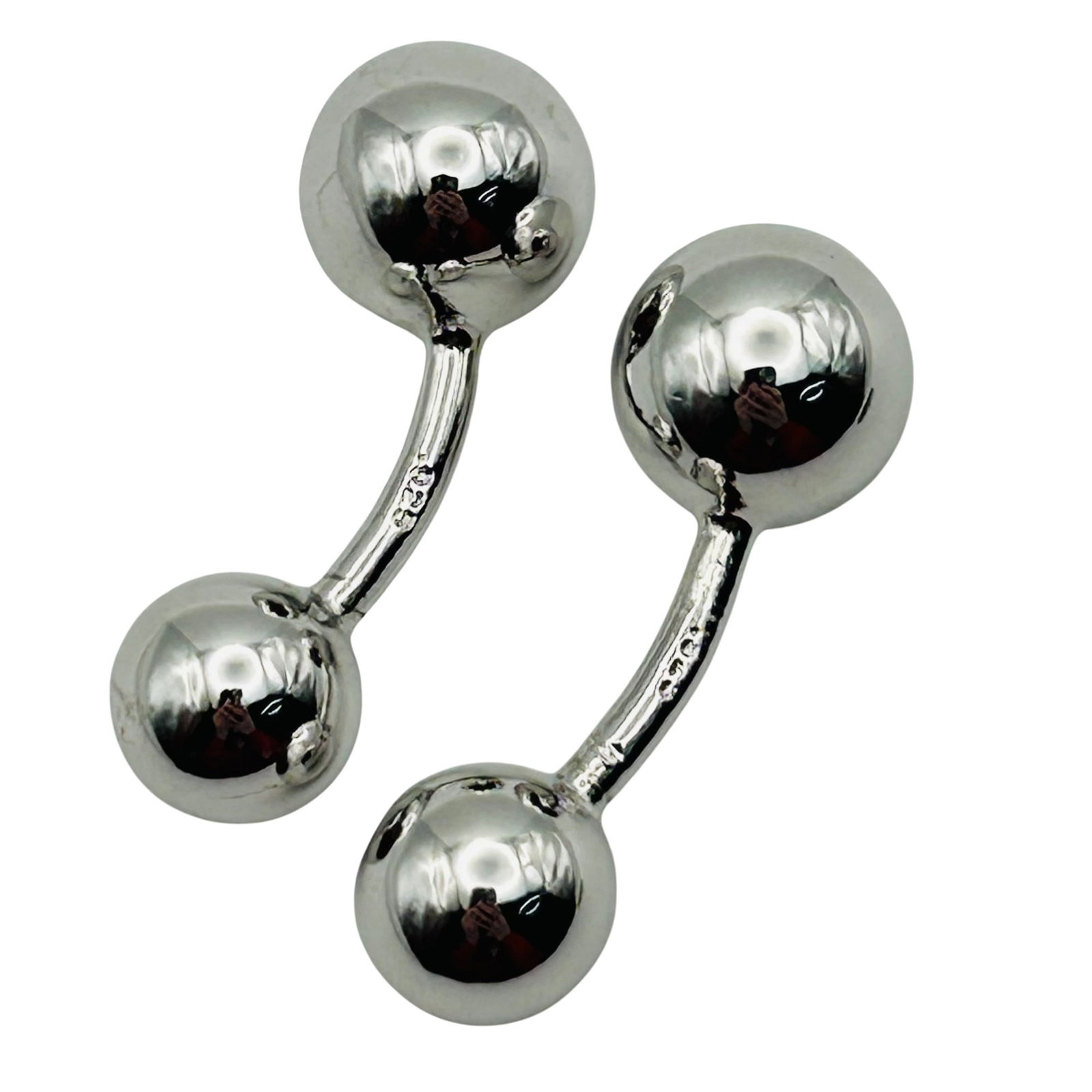 Sterling Cufflinks: Sterling Cufflinks. 22.30g