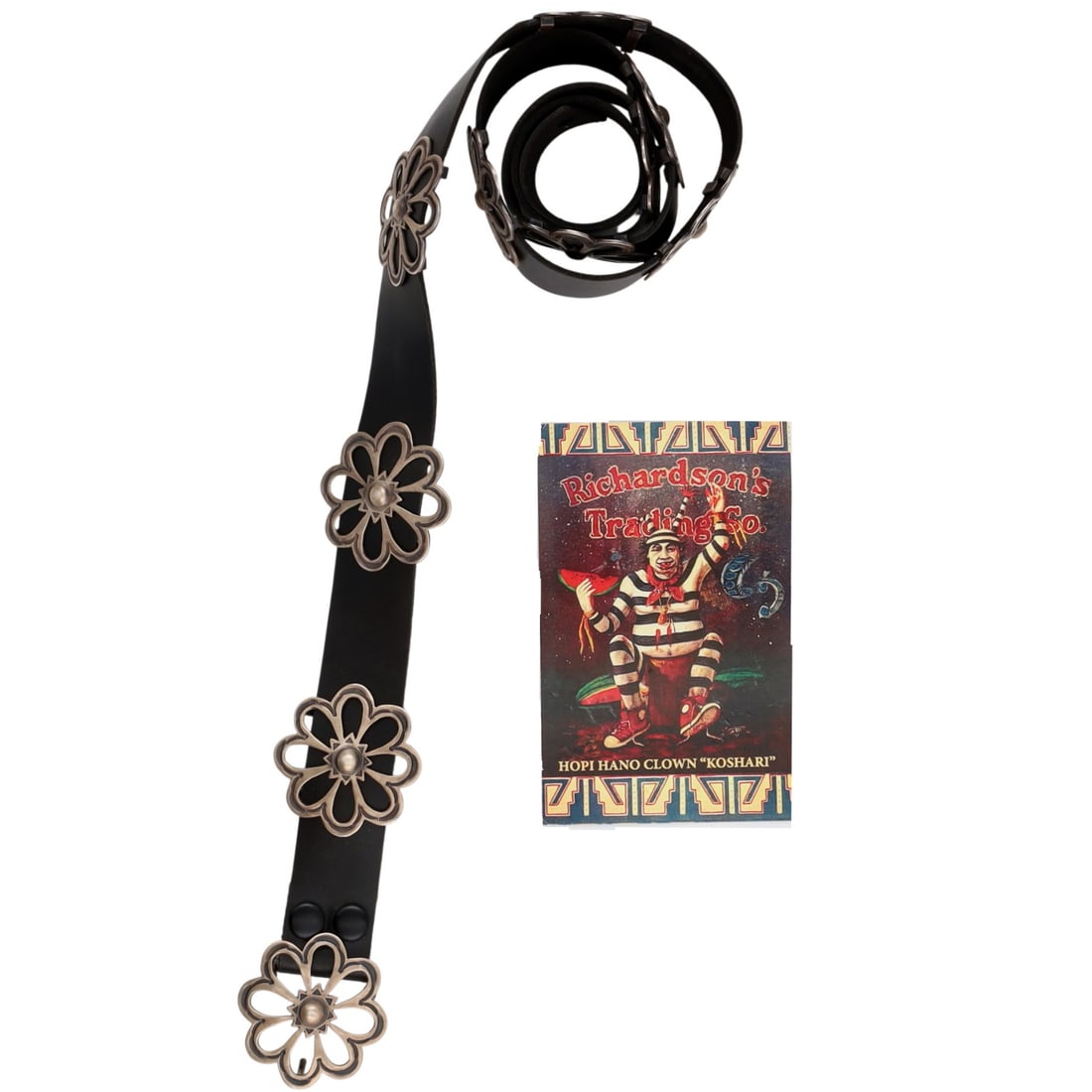 Richardson's Trading Post Jennifer Begay Navajo Plain Silver Belt (1 of 6)