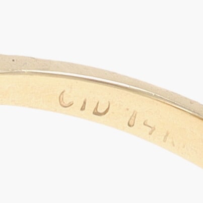 CTD 14K Multi-Stone Cluster Ring Sz 7 - 5