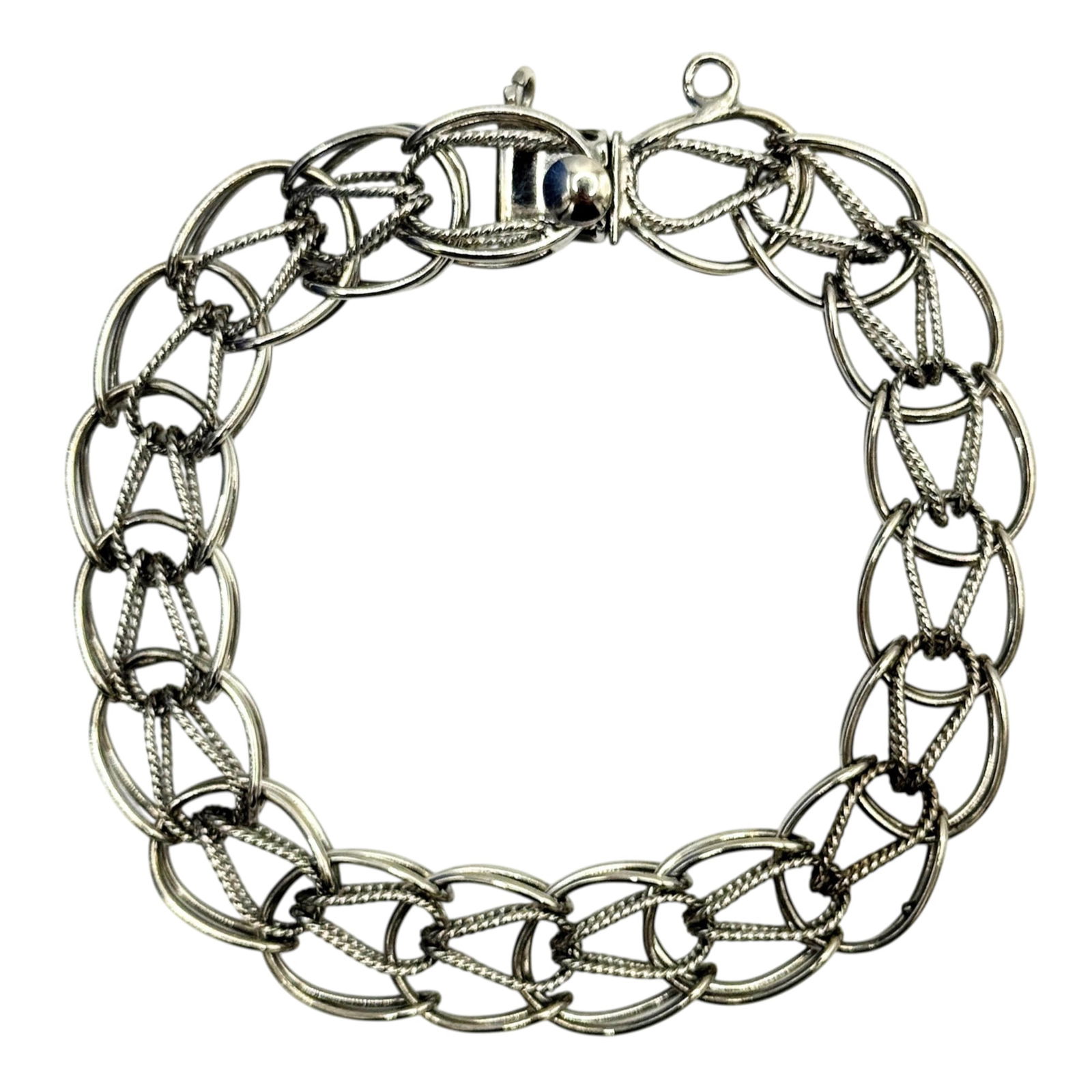 Sterling Double Chain Bracelet 15g (1 of 4)