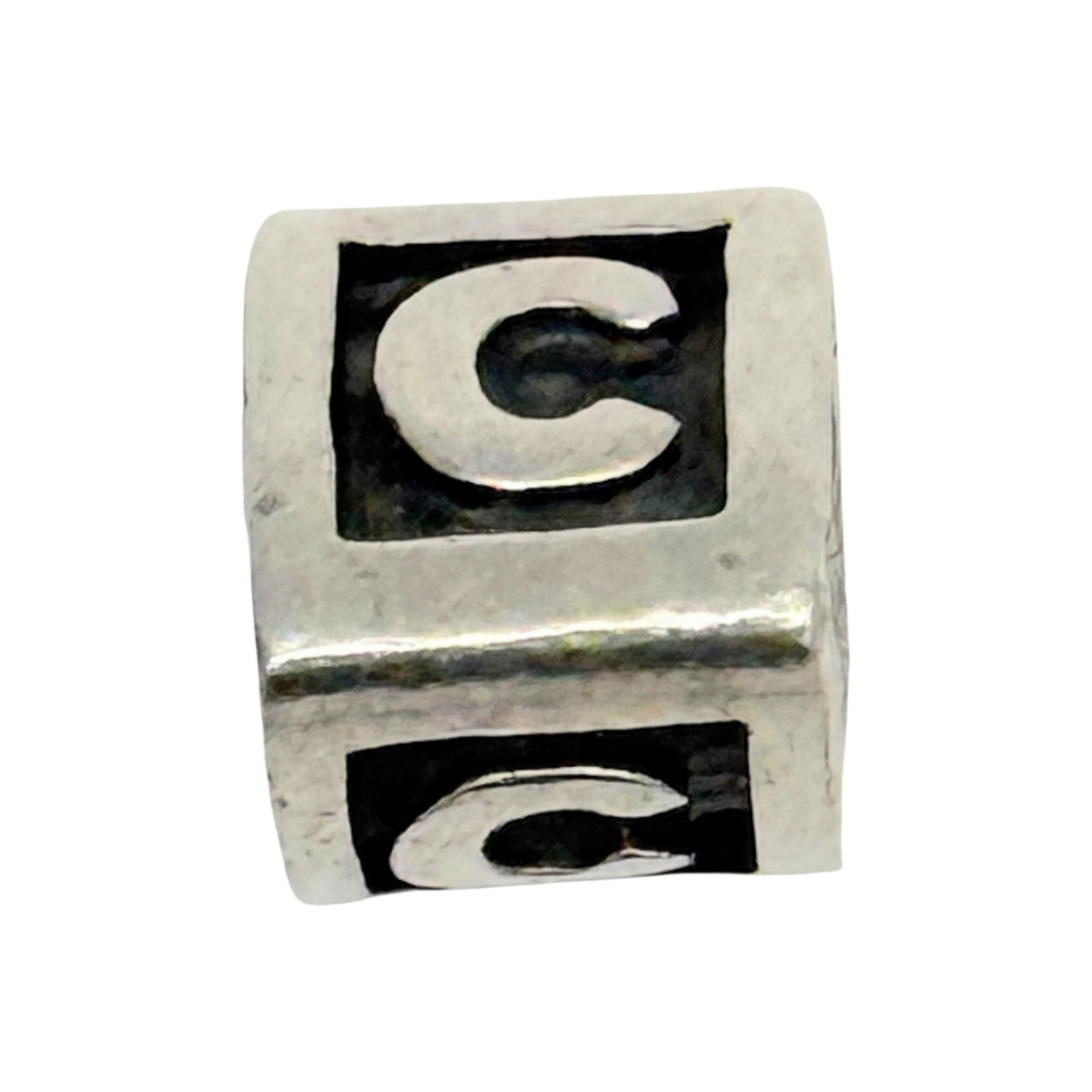 Pandora Sterling C Charm 3.4g: Pandora Sterling C Charm 3.4g, signed 925 ALE