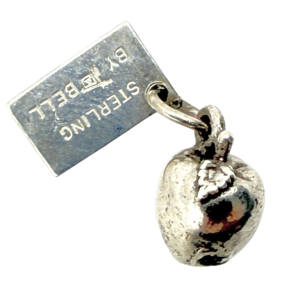Sterling By Bell California Apple Charm 2.7g: Sterling By Bell California Apple Charm 2.7g