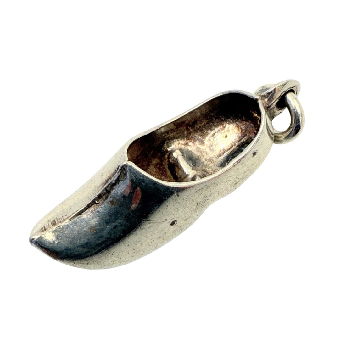 Sterling Dutch Clog Shoe Charm 1.1g: Sterling Dutch Clog Shoe Charm 1.1g