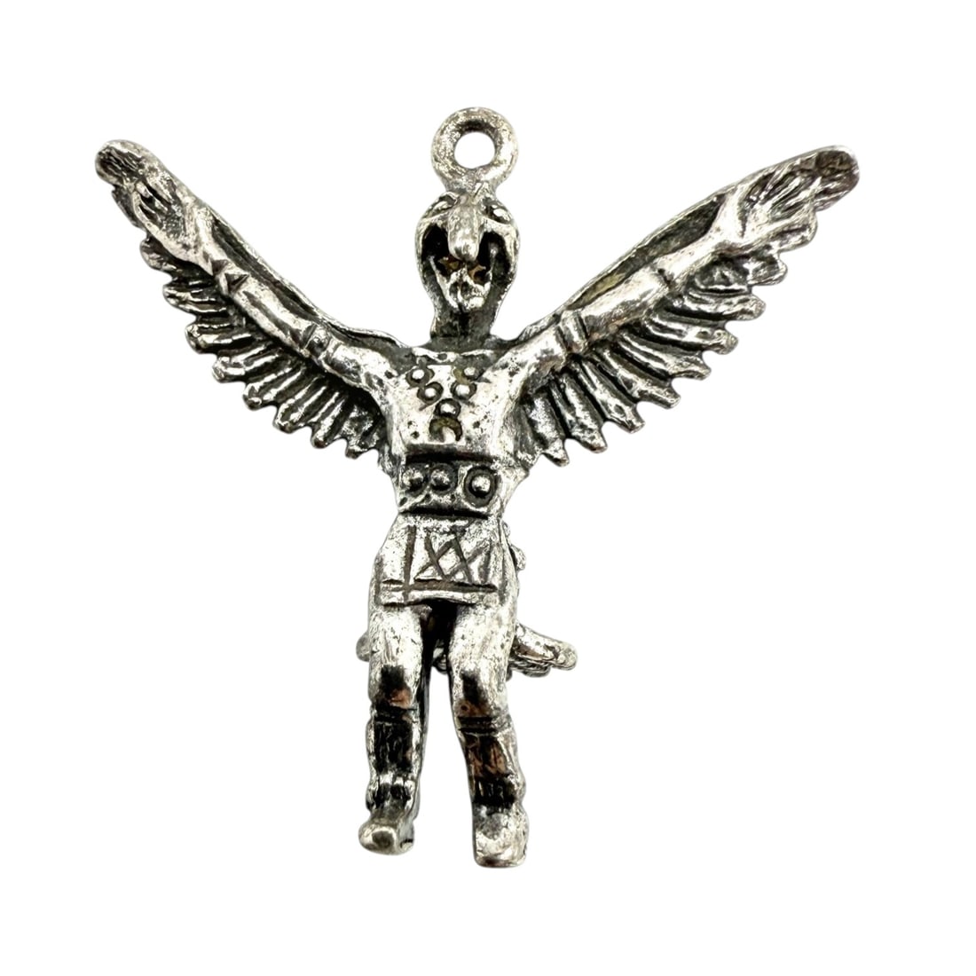 Base Metal Native American Eagle Dancer Charm 2.4g: Base Metal Native American Eagle Dancer Charm 2.4g