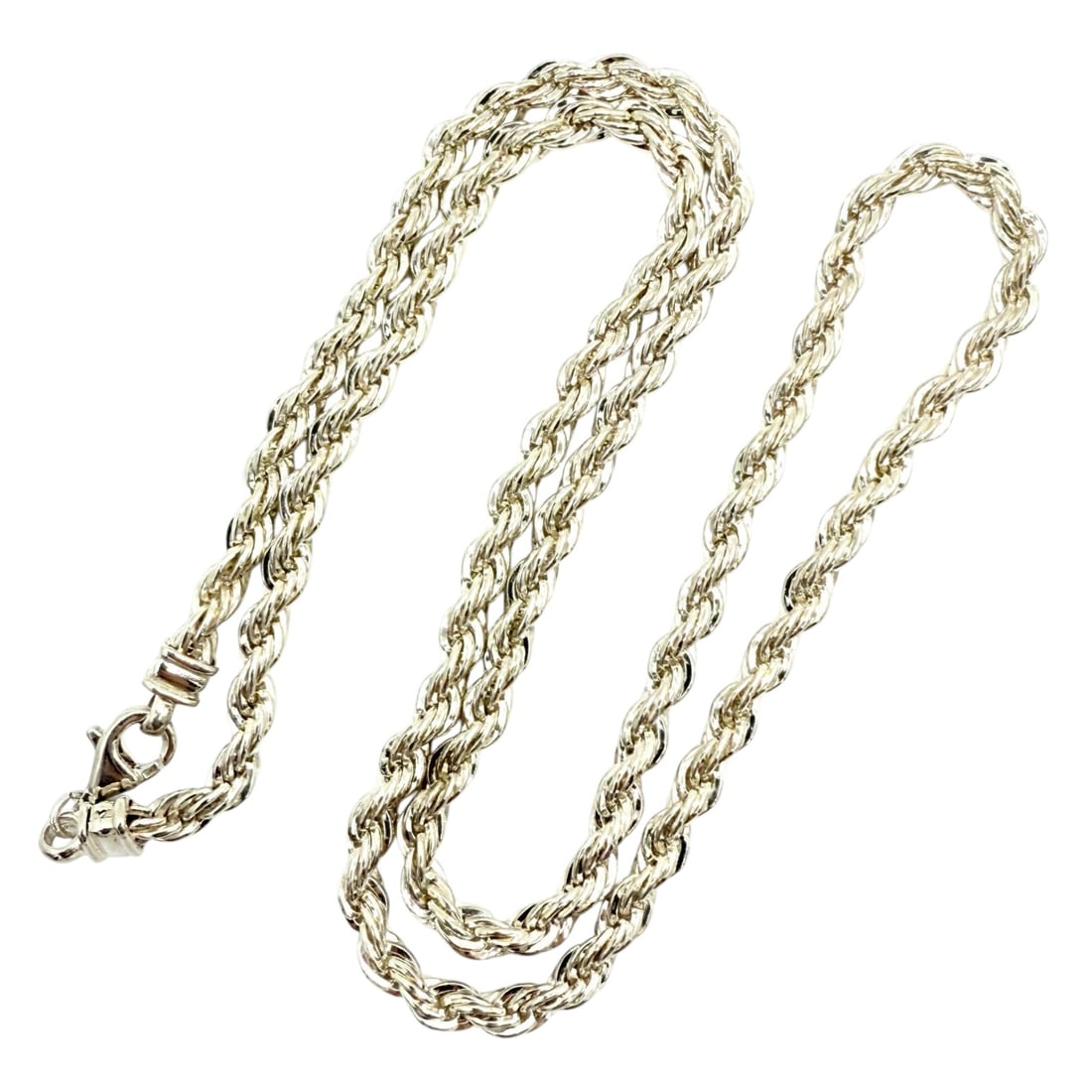 Sterling Silver Rope Chain 46.2g: Sterling Silver Rope Chain 46.2g