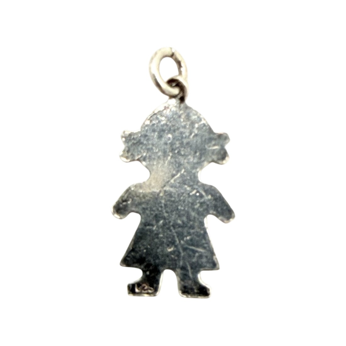 Sterling Girl Charm .8g: 925 Sterling Girl Charm .8g