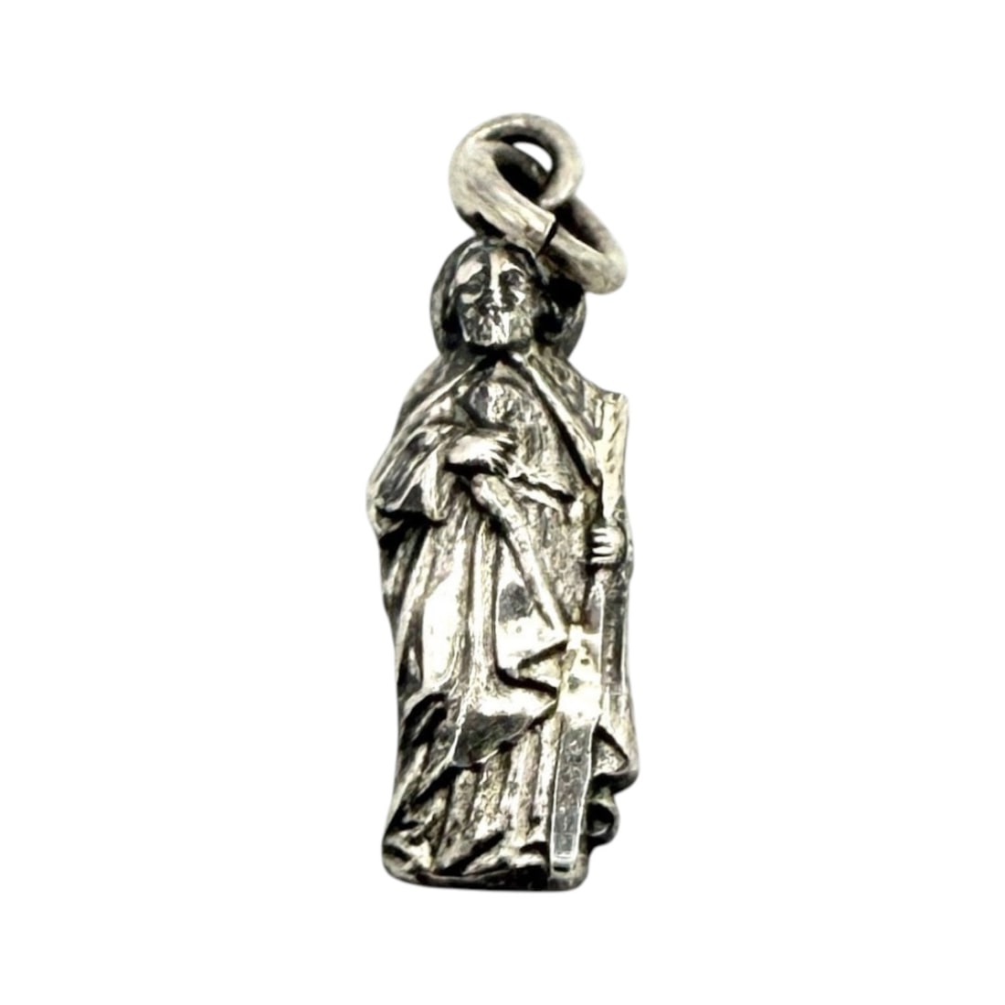 Creed Sterling Saint Jude Thaddeus Pendant .8g: Creed Sterling Saint Jude Thaddeus Pendant .8g