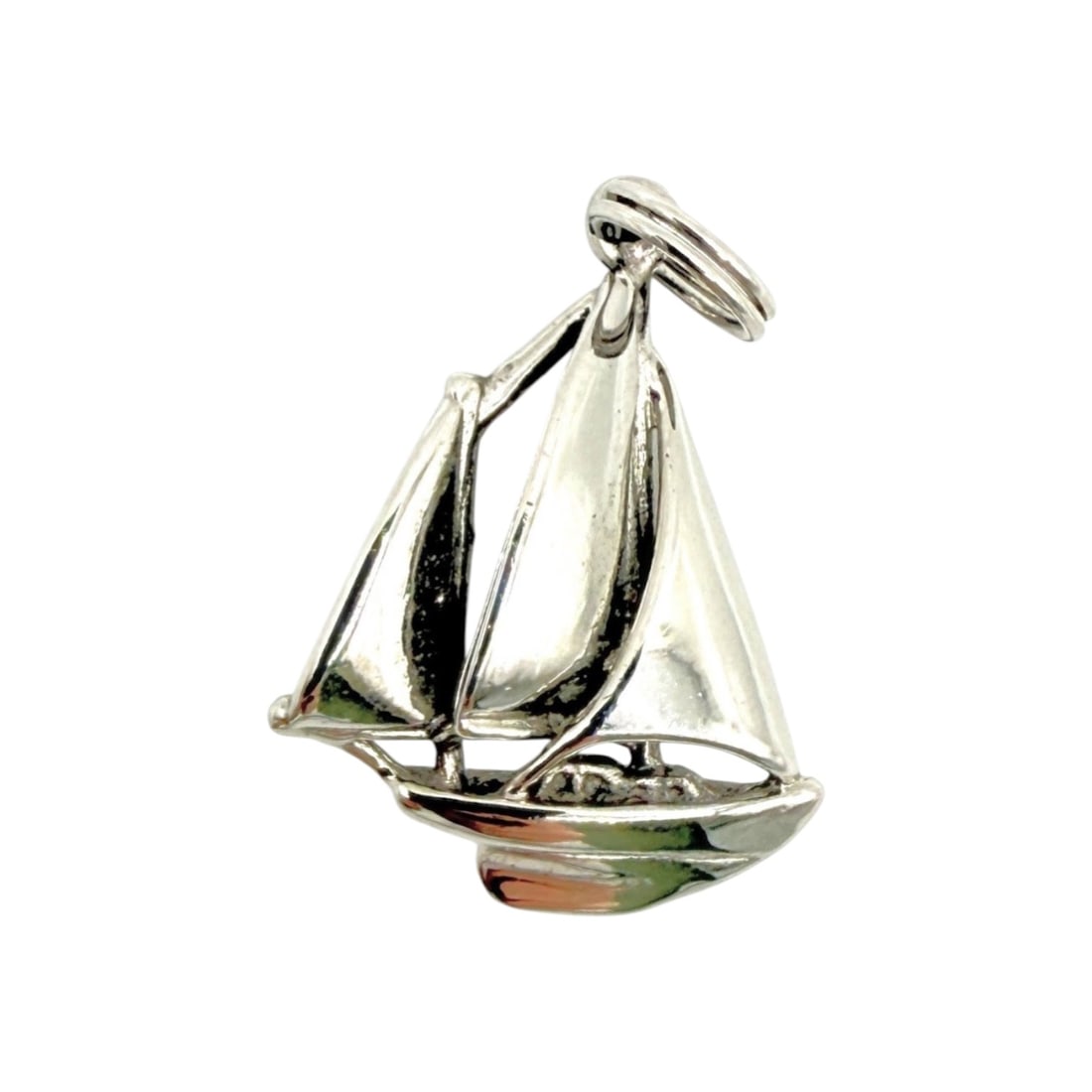 HLP Sterling Sailboat Charm Pendant 2.36g (1 of 3)