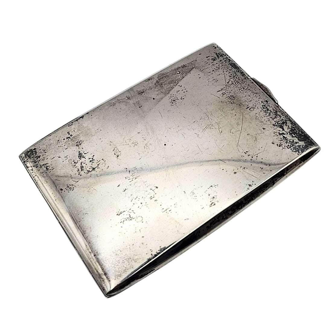 Vintage Sterling Silver Outside Makeup Compact 133.1g: Vintage Sterling Silver outside makeup compact 133.1 g