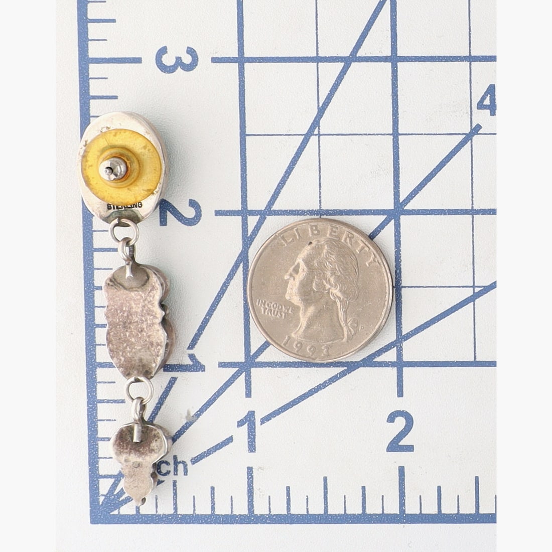 Navajo Multistone Dangle Earrings - 4