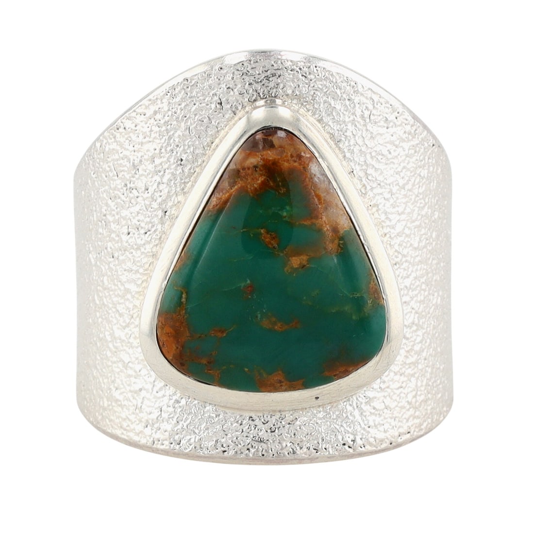 Darryl Dean Begay Navajo Royston Turquoise Tufa Cast Ring Sz 9: Rare Find - Darryl Dean Begay Navajo Sterling Silver & Royston Turquoise Tufa Cast Ring Sz 9 - 16.9g / Darryl Dean and Rebecca Begay are award-winning Navajo silversmiths known for their unique