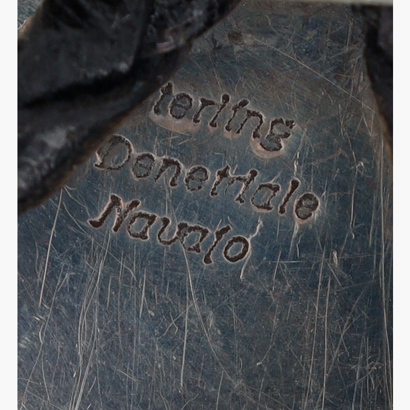 Will Denetdale Navajo Turquoise Bolo Tie - 5