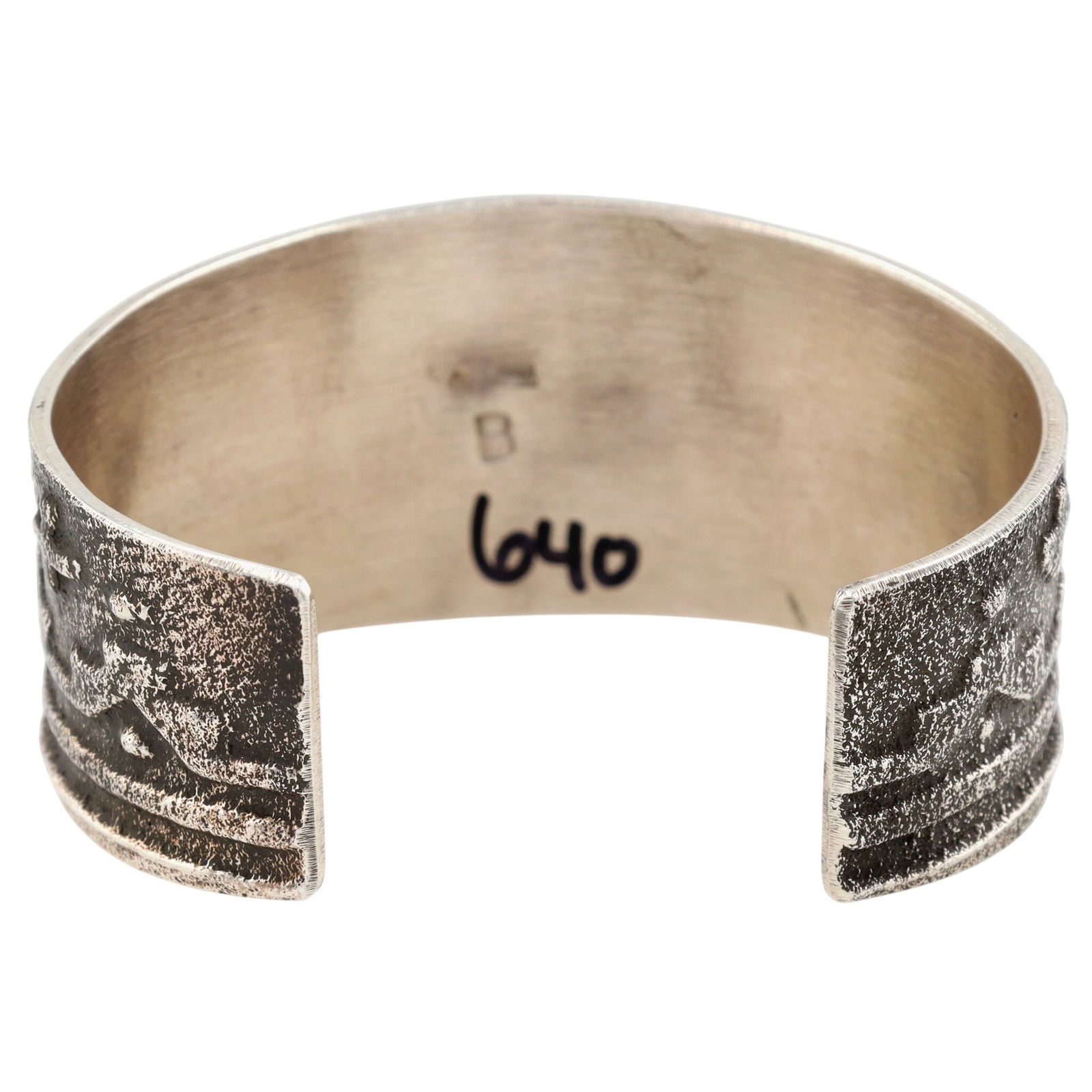 Lawrence Baca Tufa Cast Cuff Bracelet - 4