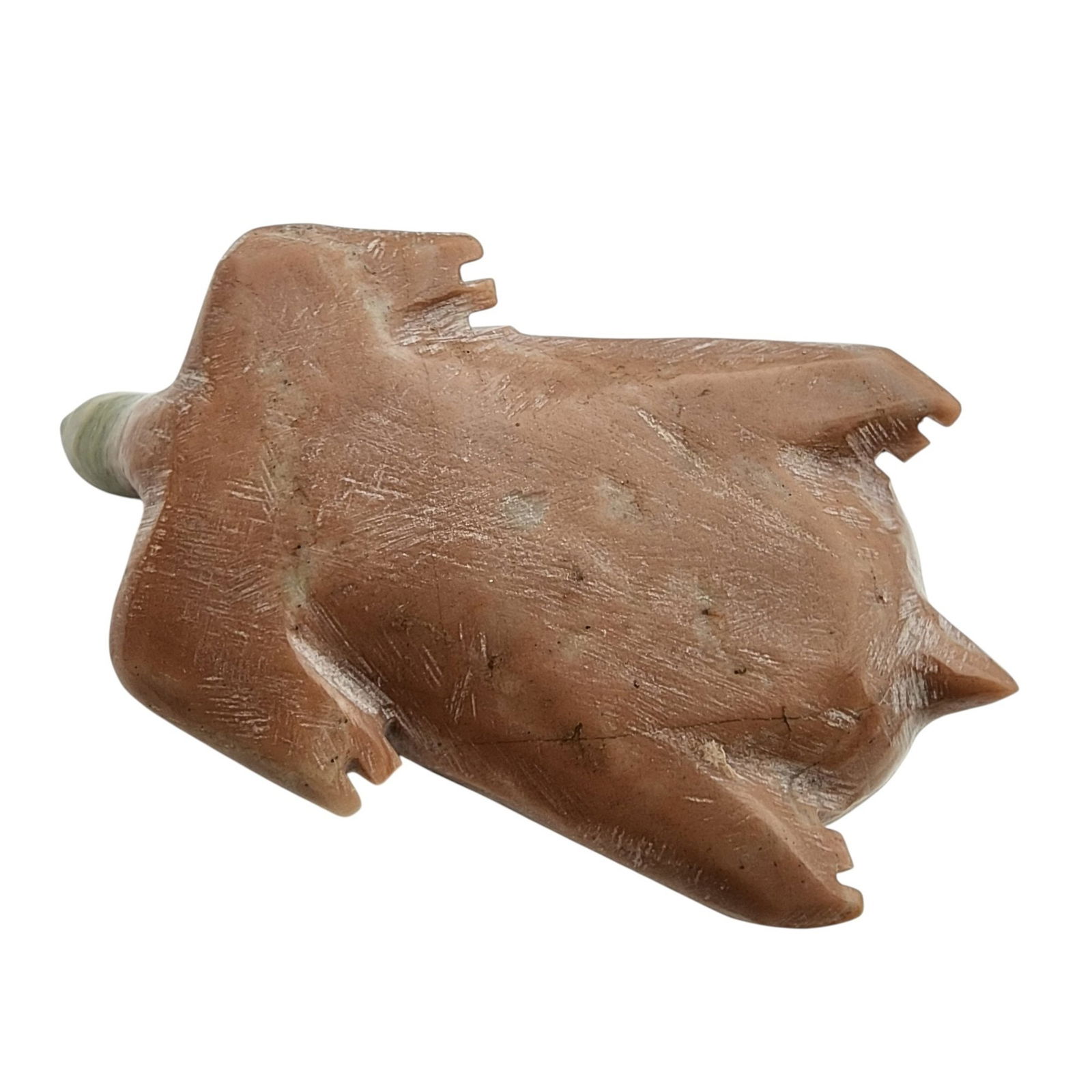 Native American Dolomite Turtle Fetish - 7