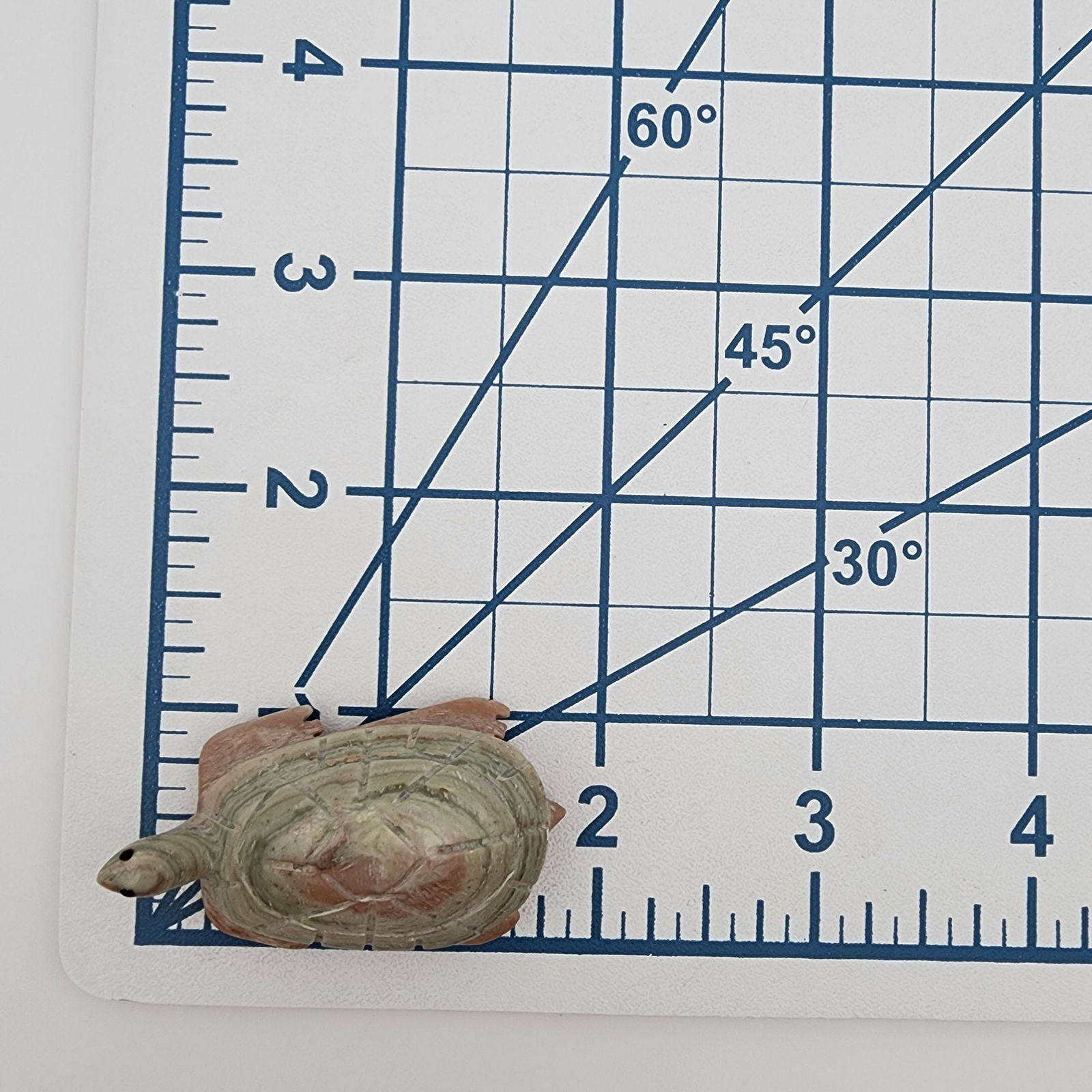 Native American Dolomite Turtle Fetish - 8