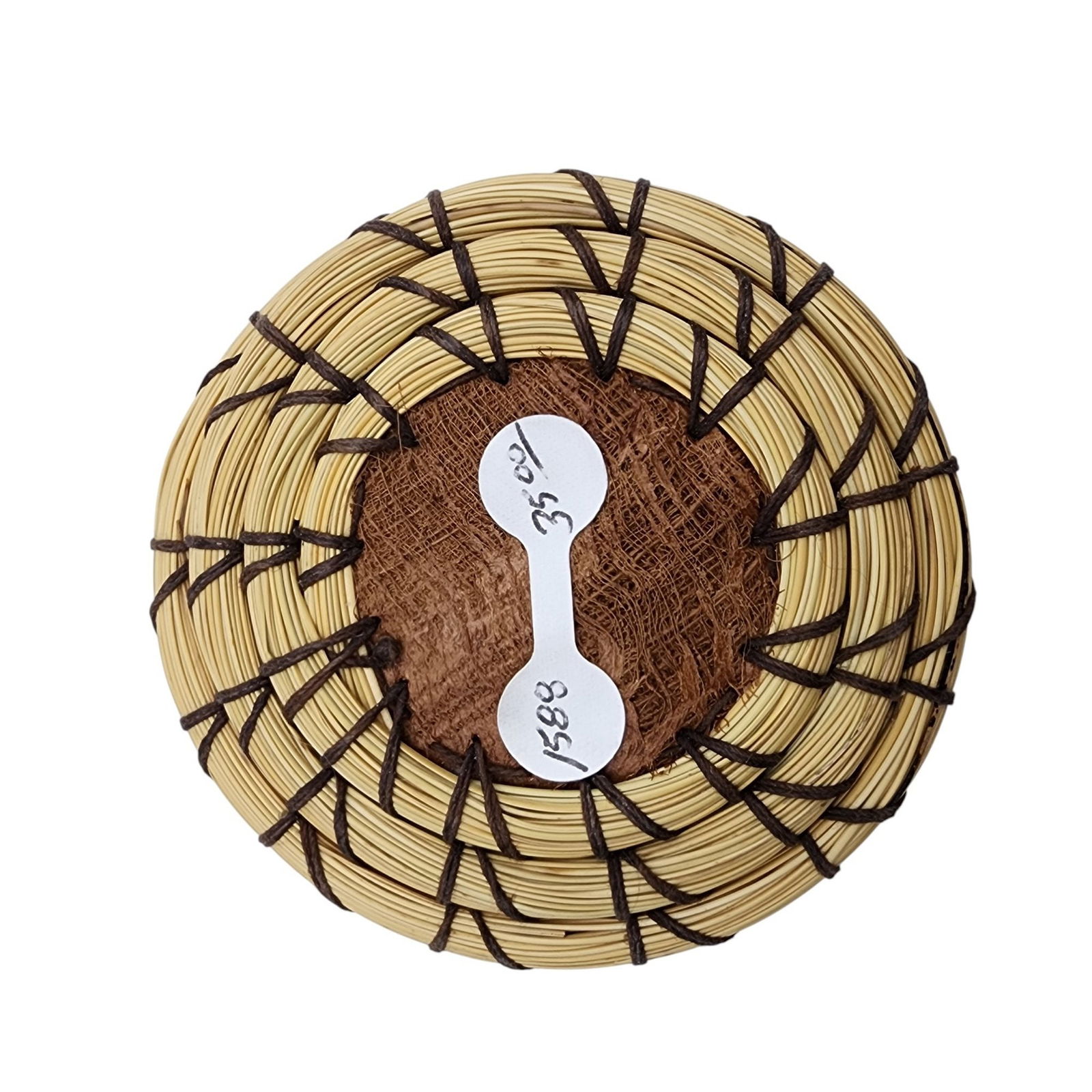 Native American Coiled Basket - 3