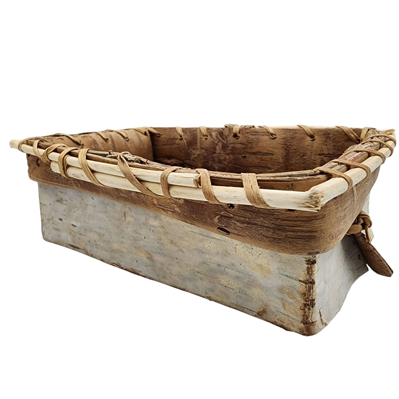 Native American Birch Bark Basket - 2