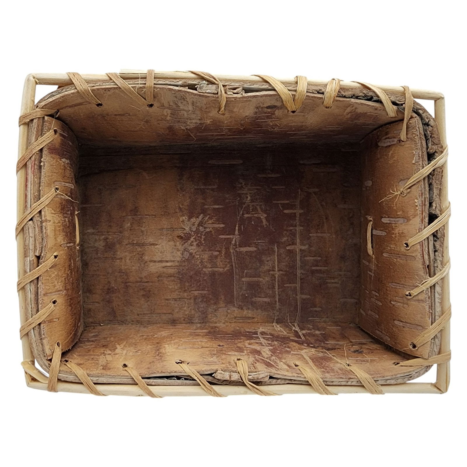 Native American Birch Bark Basket - 3