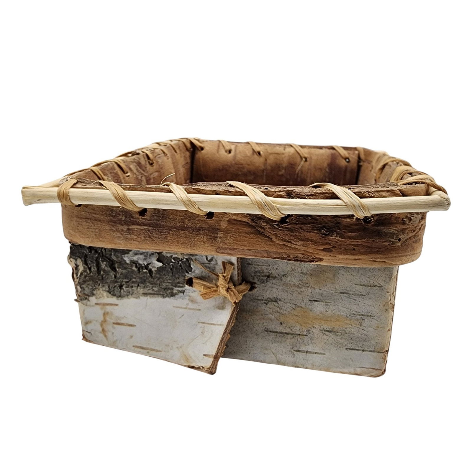 Native American Birch Bark Basket - 4
