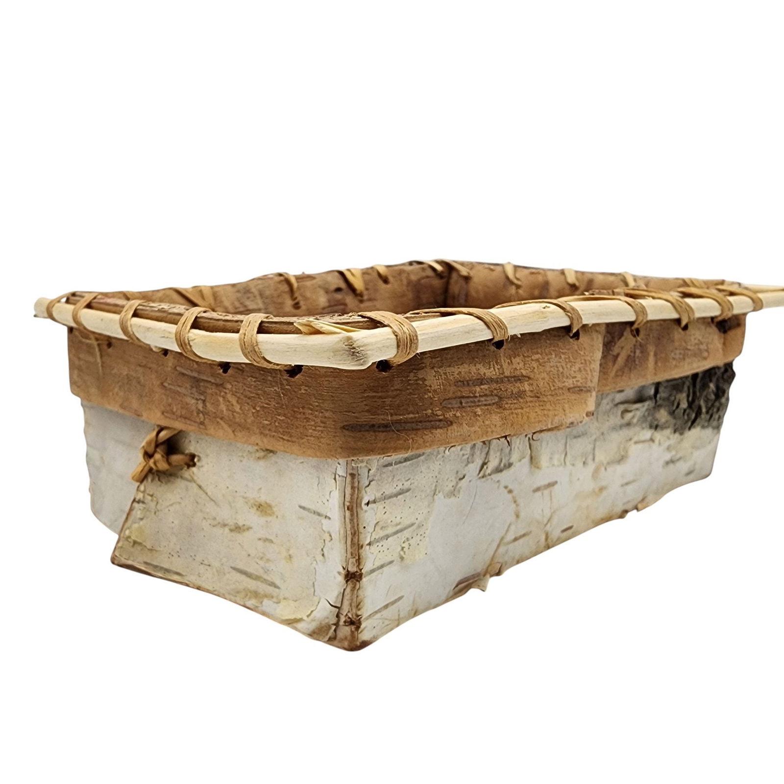 Native American Birch Bark Basket - 6