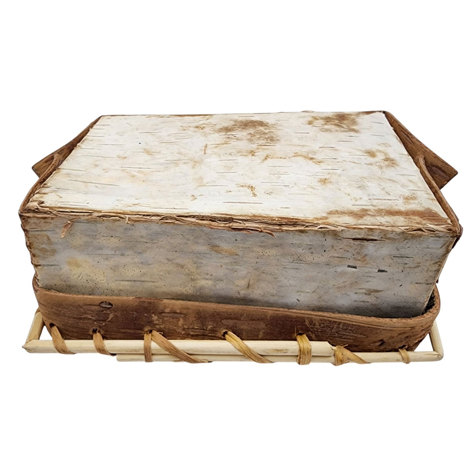 Native American Birch Bark Basket - 9