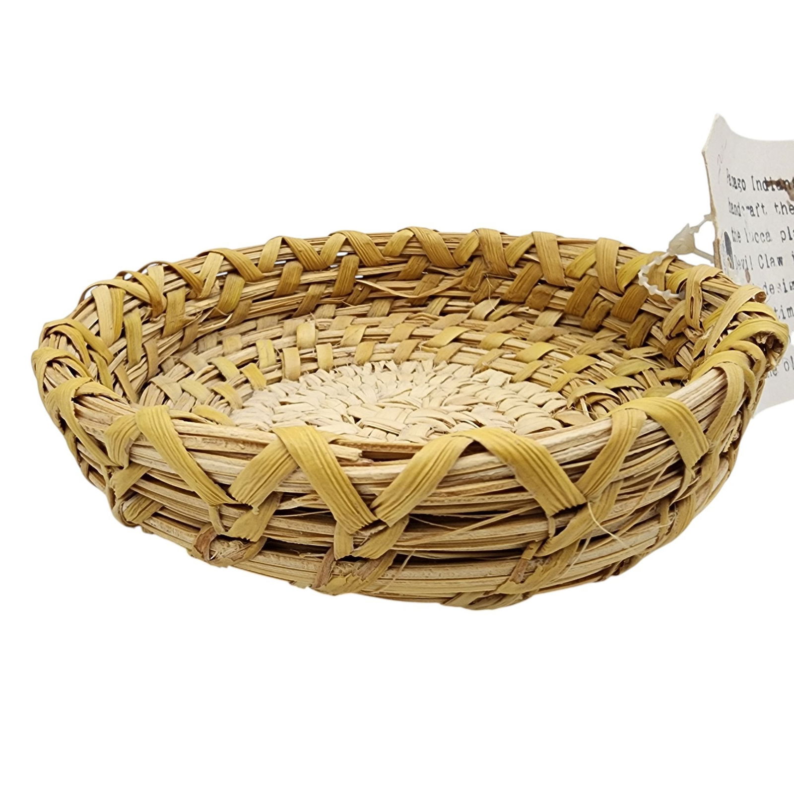 Papago Native American Basket - 4
