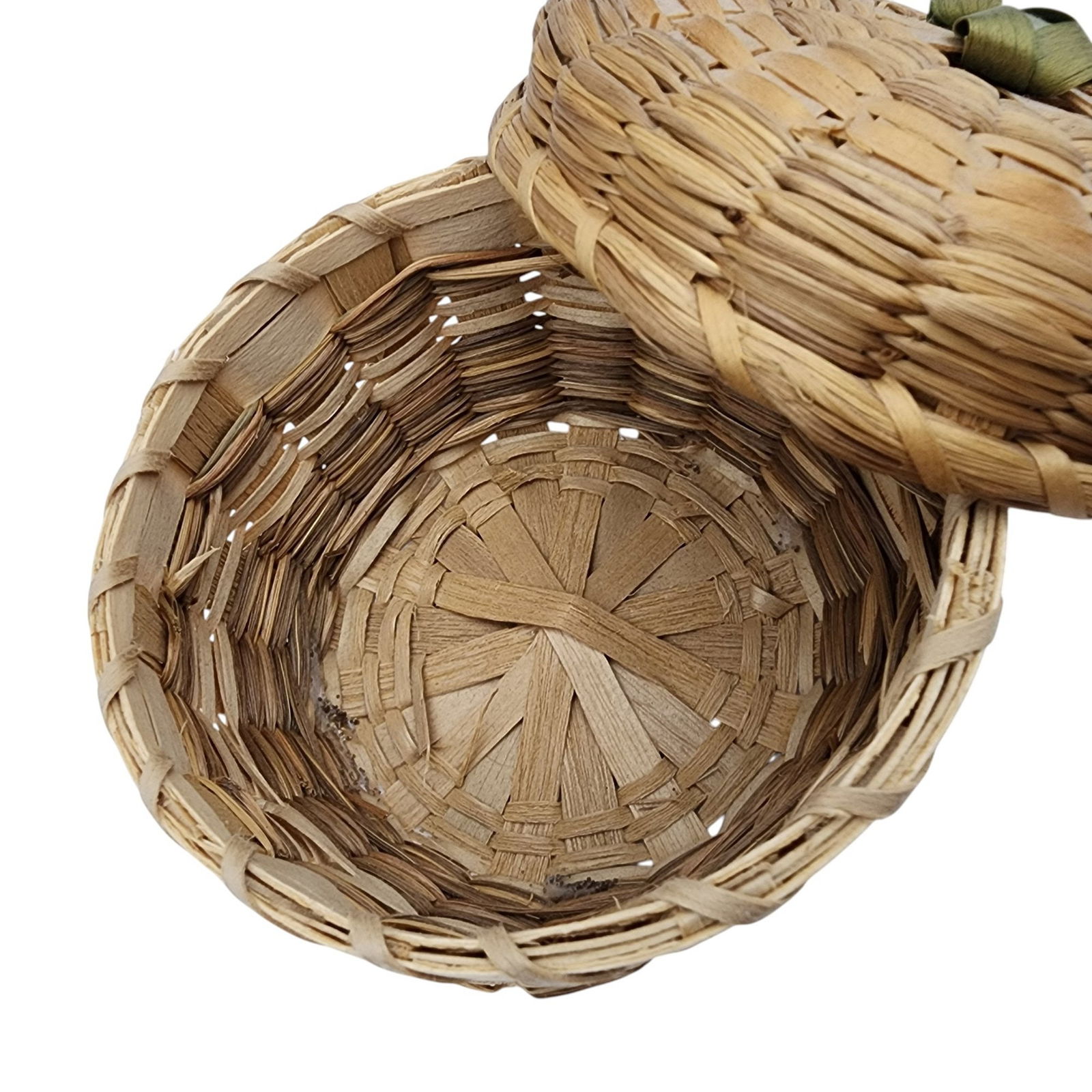 Native American Lidded Basket - 3