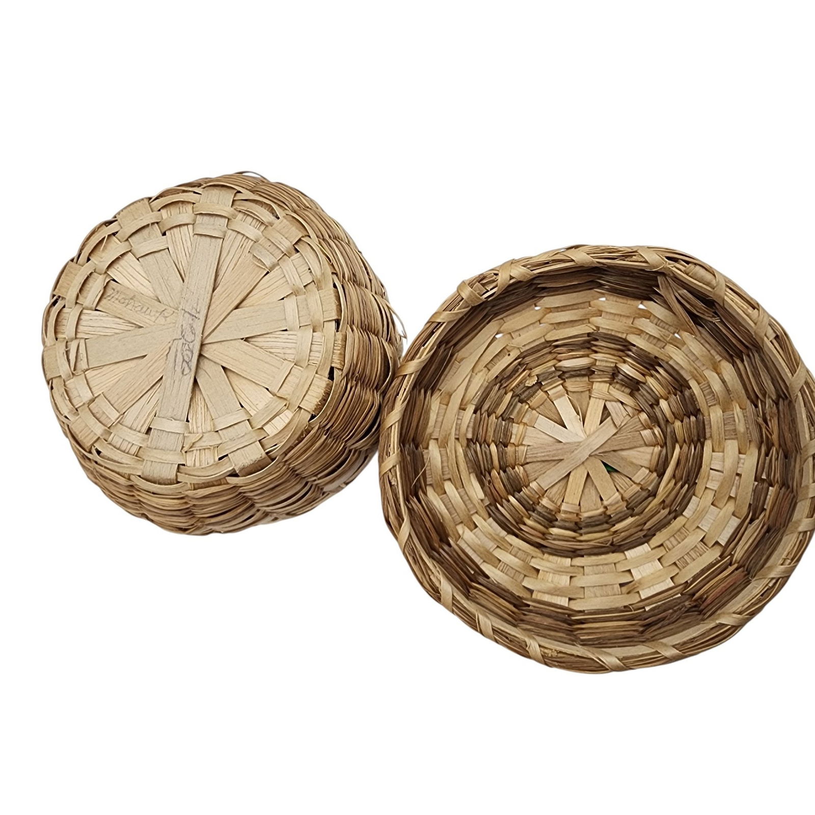 Native American Lidded Basket - 4