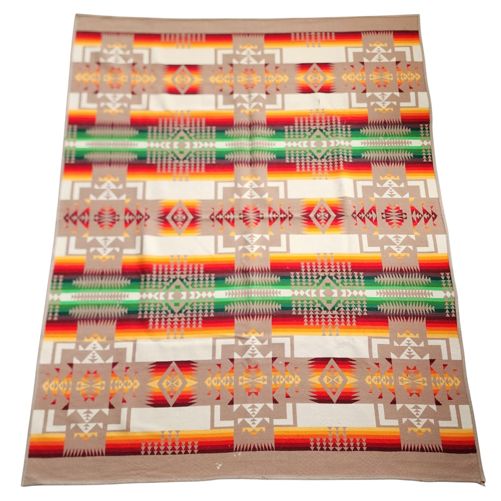 Vintage Chief Joseph Pendleton Wool Blanket - 3