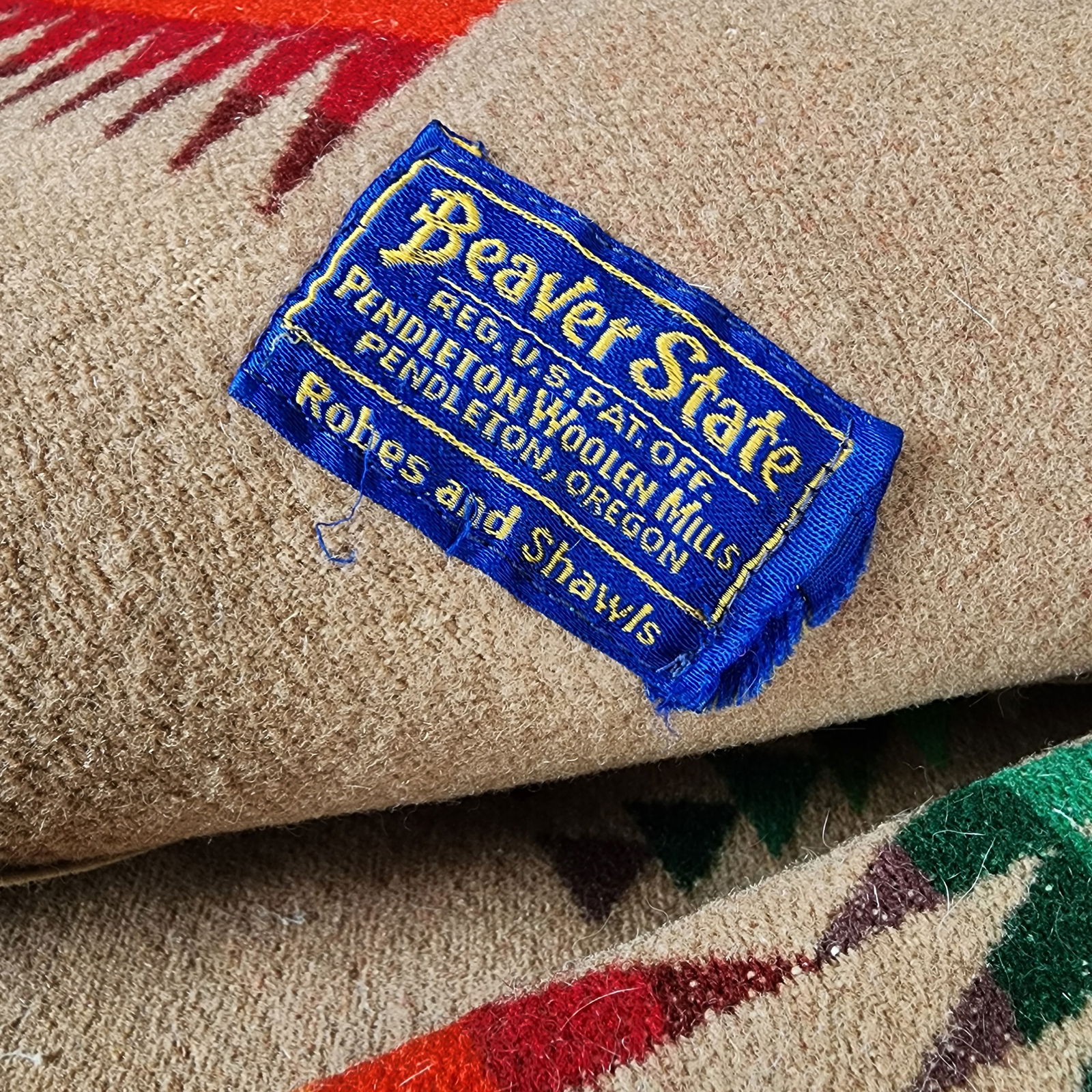 Vintage Chief Joseph Pendleton Wool Blanket - 5