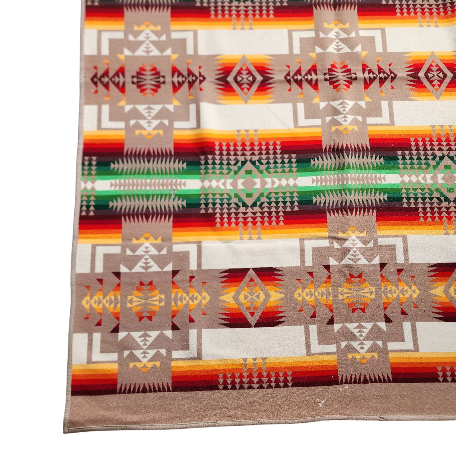Vintage Chief Joseph Pendleton Wool Blanket - 7