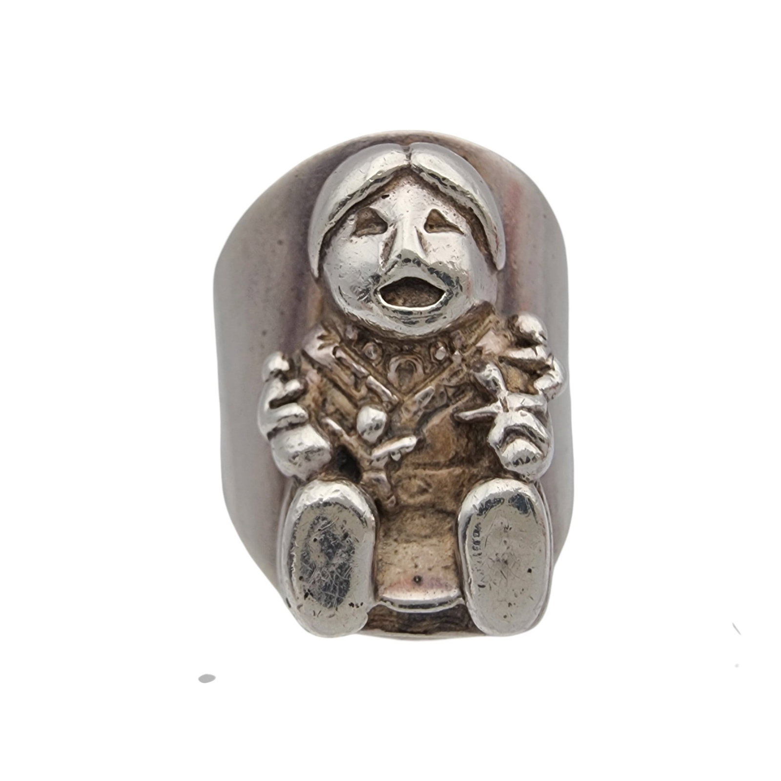 Carol Felley Sterling Storytelling Ring Sz 6.5: Carol Felley Sterling Storytelling Ring Sz 6.5 | 11.3g