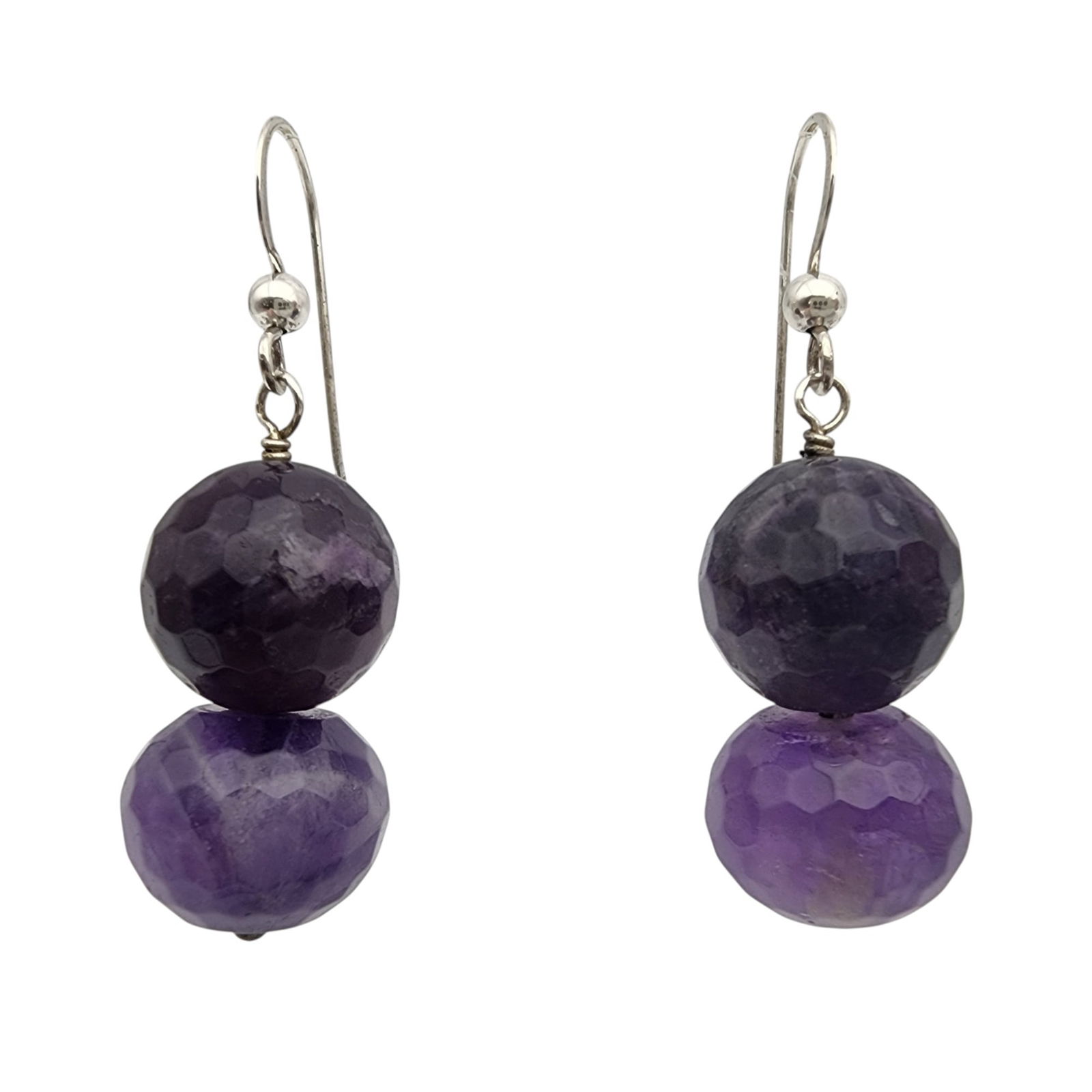 Jay King Mine Finds Sterling Amethyst Earrings (1 of 4)