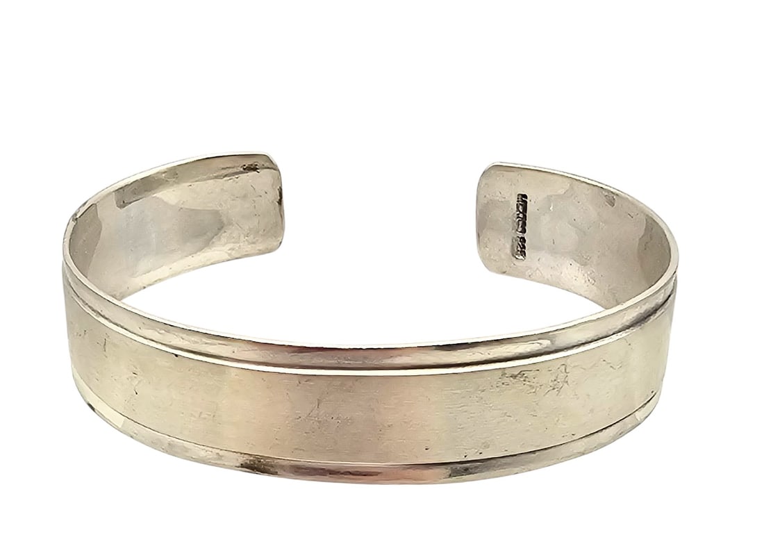 Mexico Sterling Cuff Bracelet (1 of 4)
