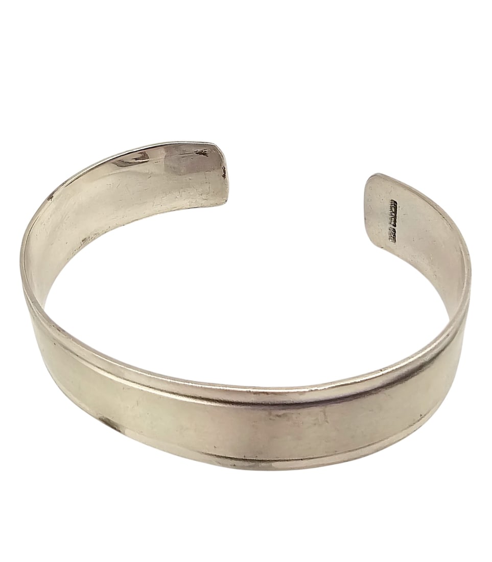 Mexico Sterling Cuff Bracelet - 2