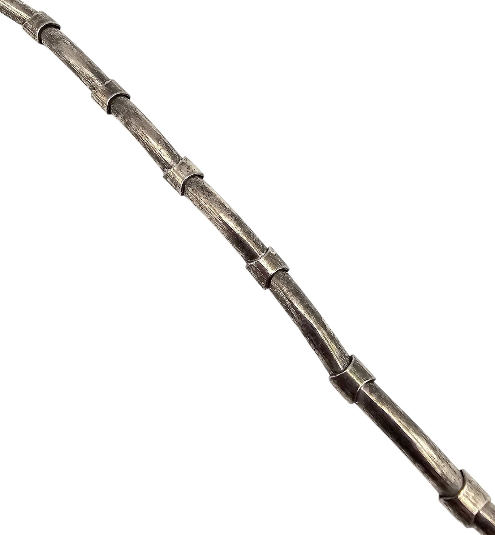 Mexico Sterling Link Bracelet: Mexico Sterling Link Bracelet 11 G