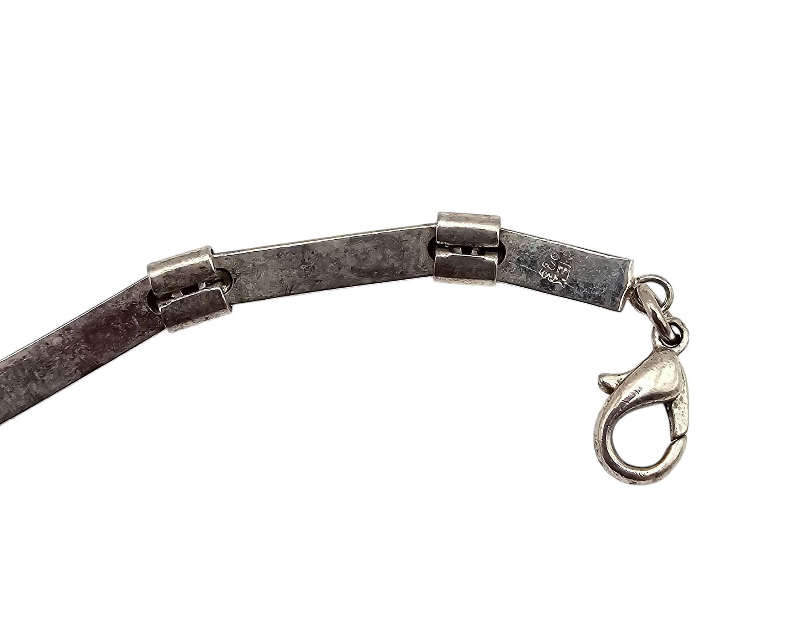 Mexico Sterling Link Bracelet - 3