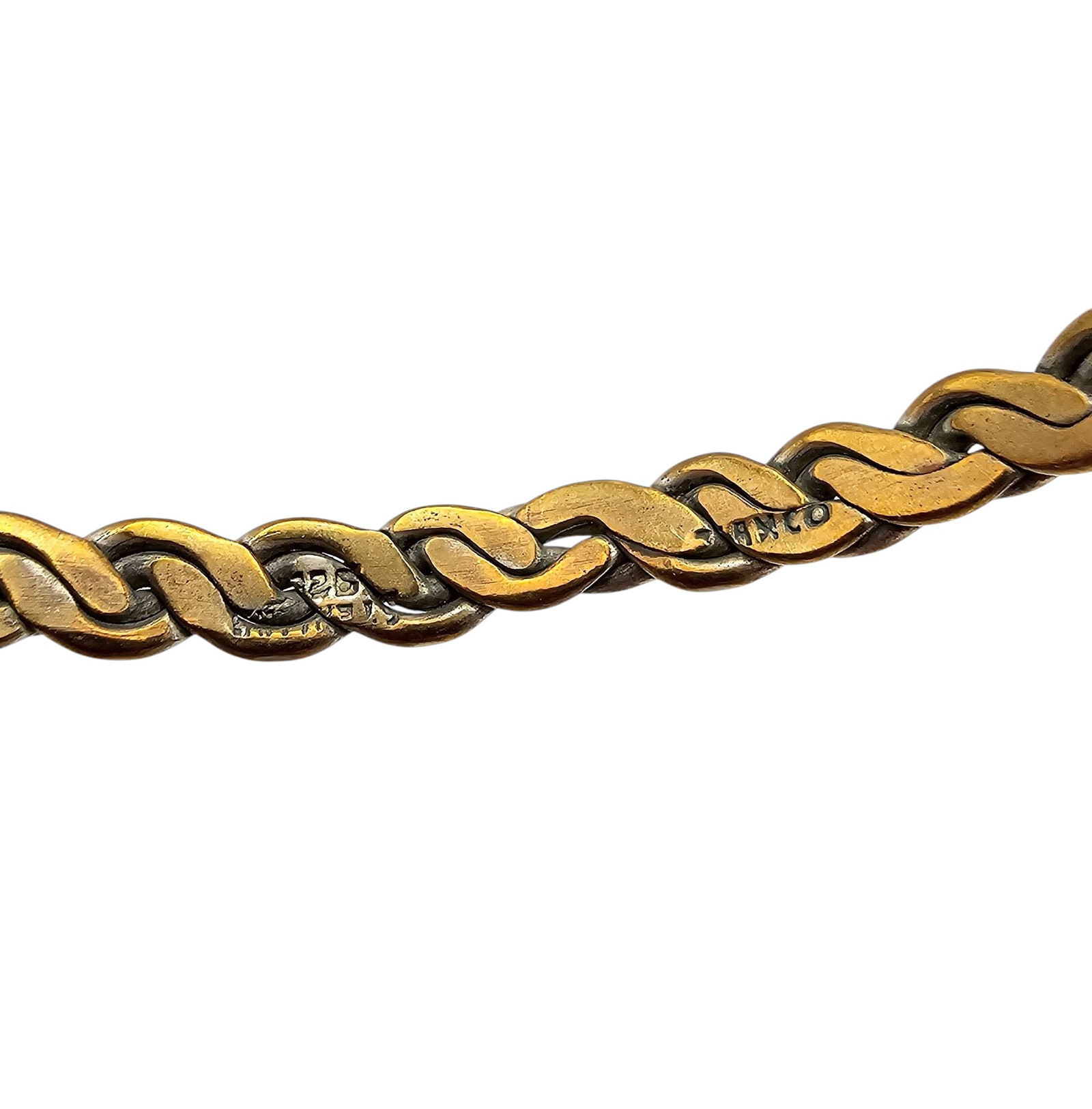 Mexico Sterling Braided Bangle Bracelet - 3