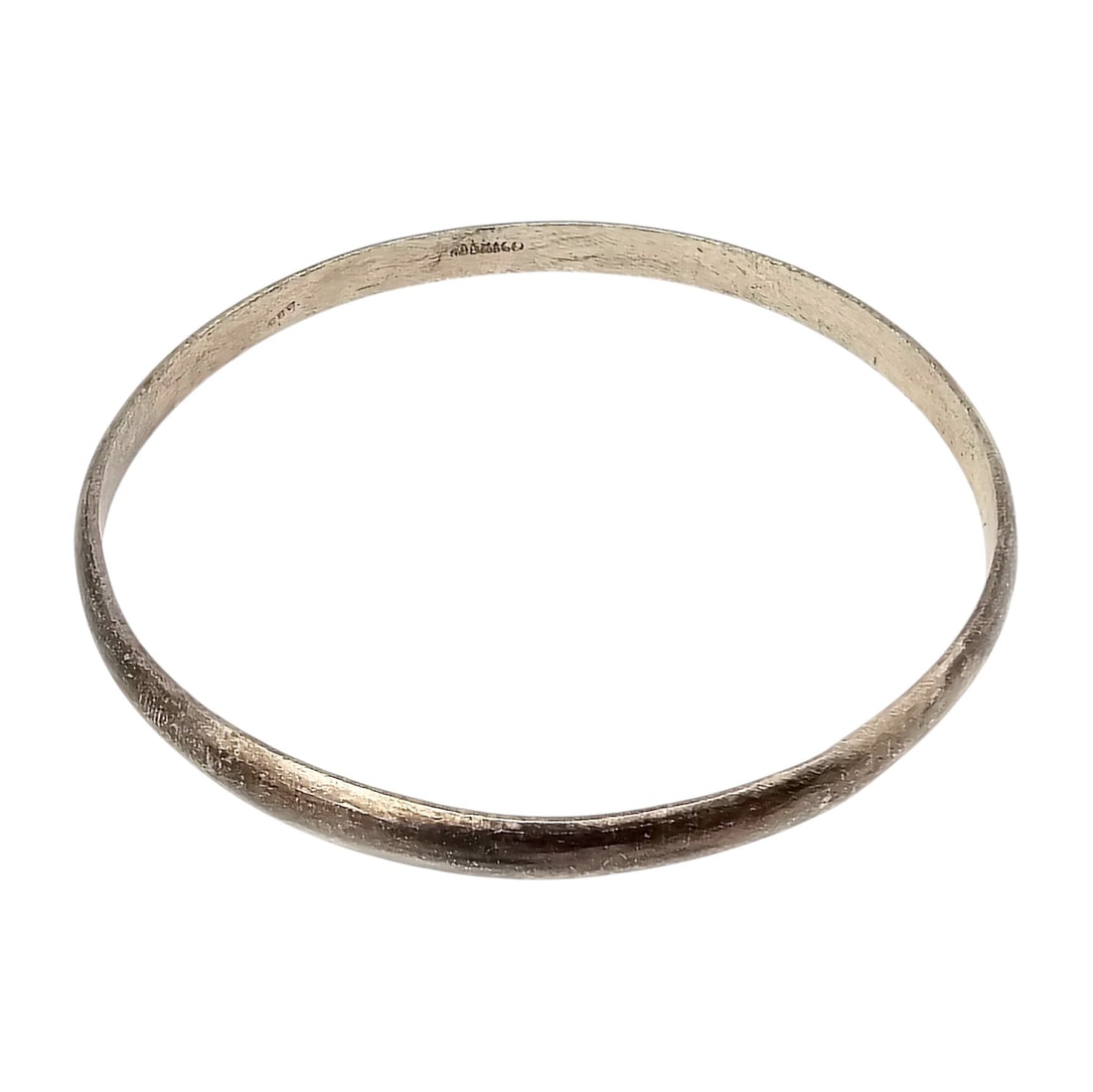 Mexico Sterling Bangle Bracelet - 2