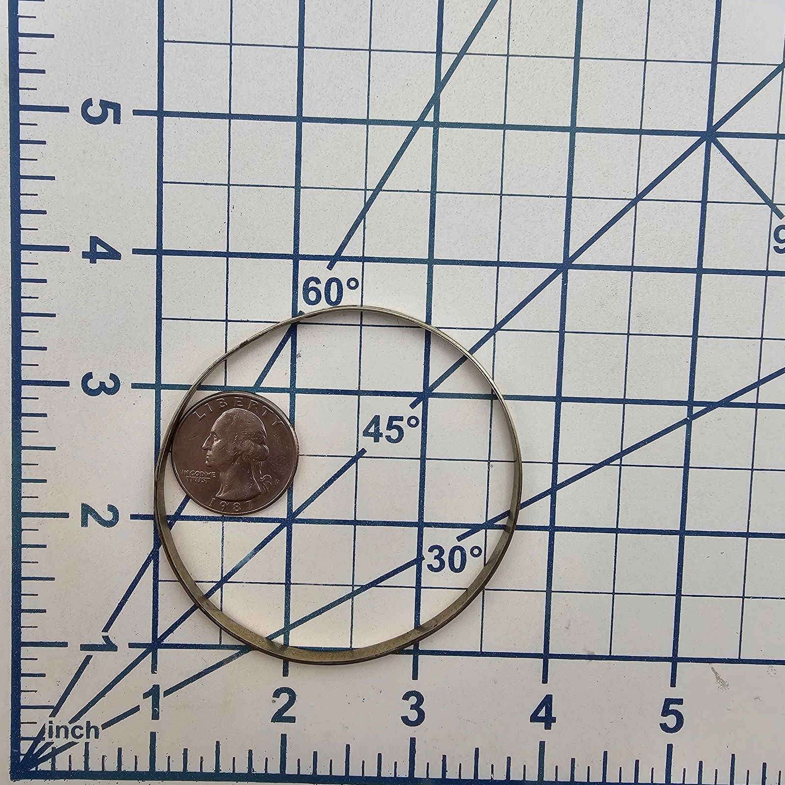 Mexico Alpaca Silver Abalone Bangle Bracelet - 4